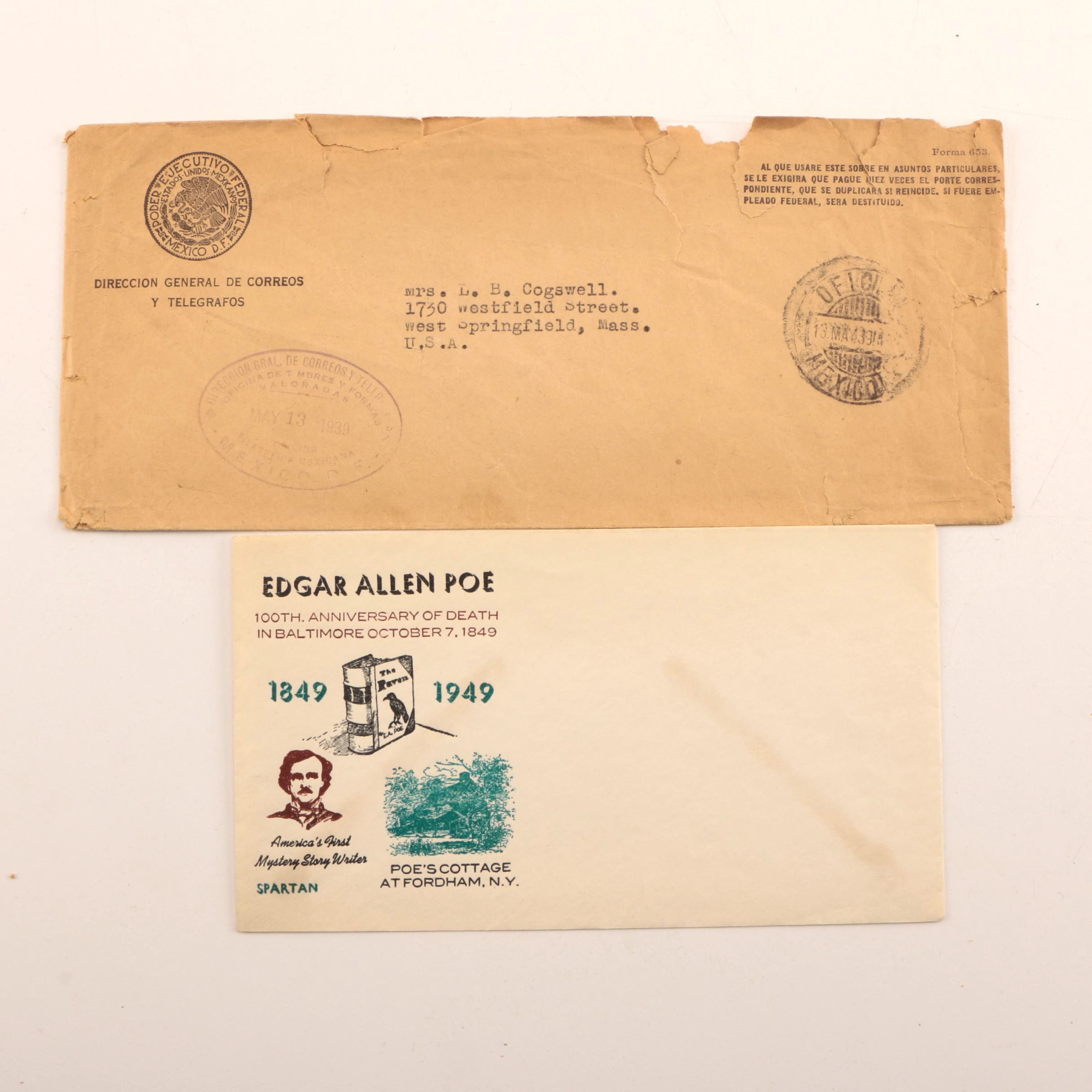 Large Assortment of Various Postal Envelope Cancellations