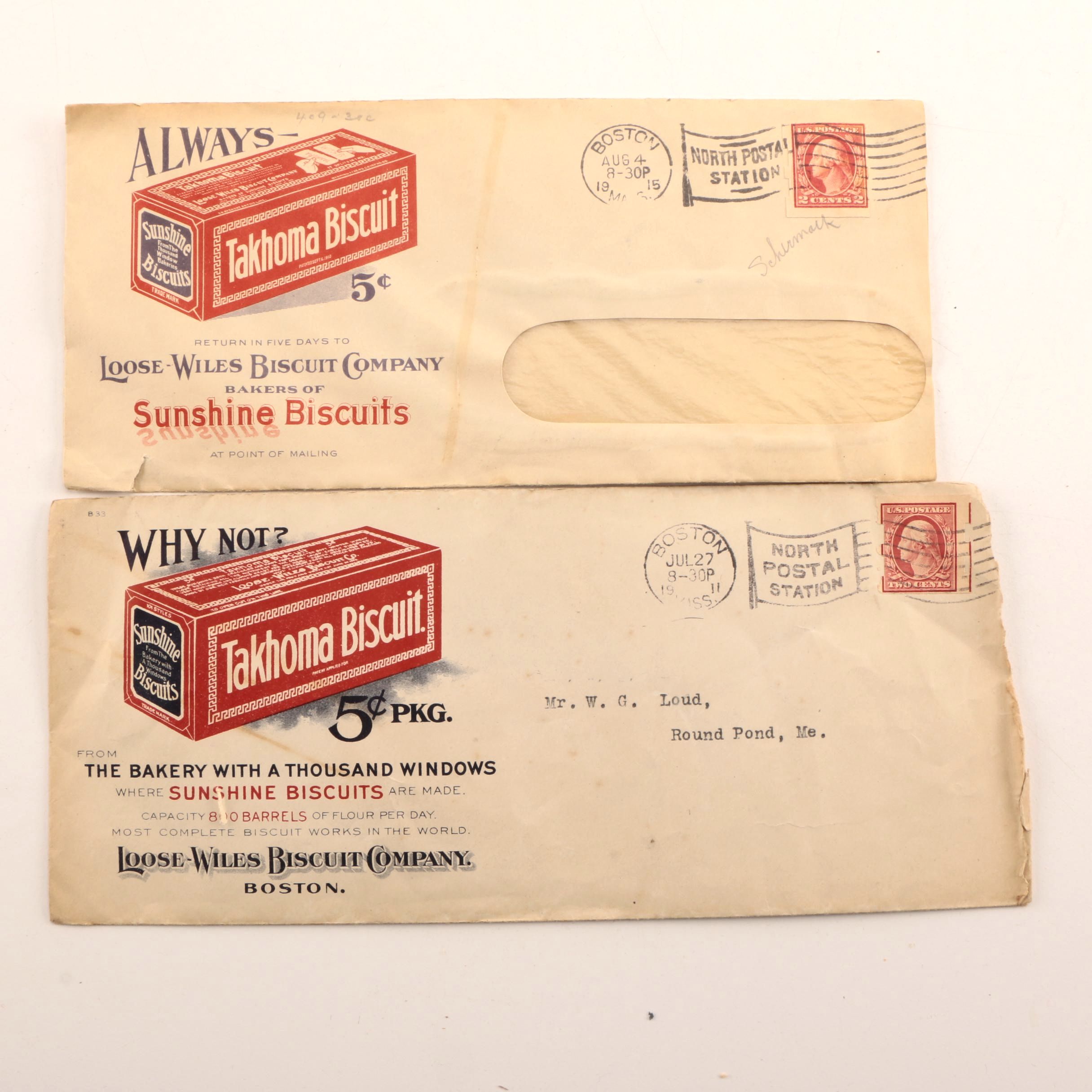 Large Assortment of Various Postal Envelope Cancellations
