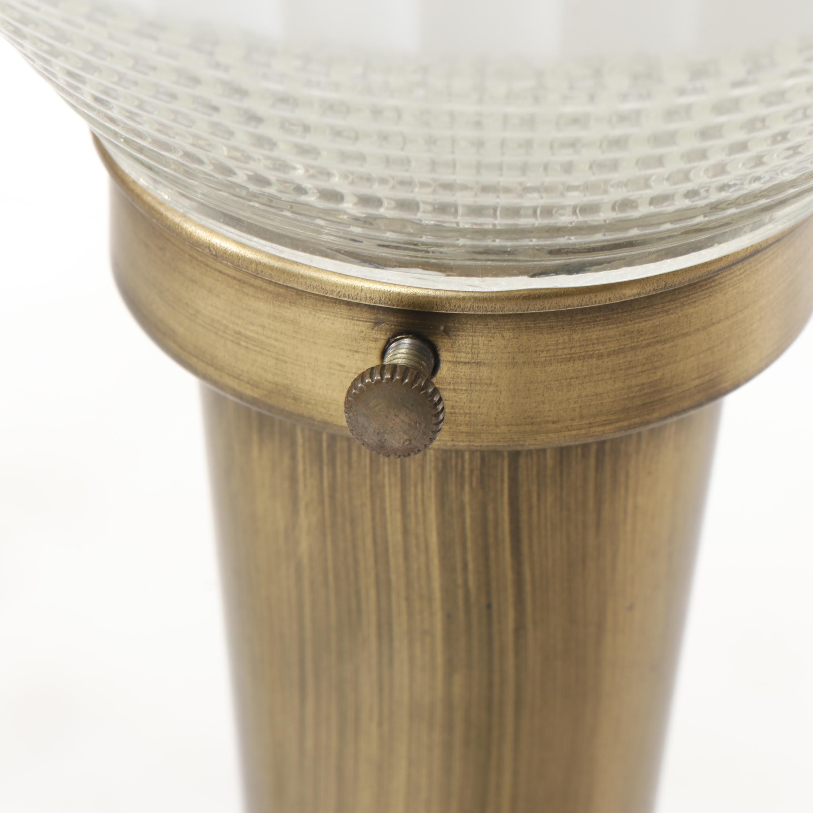 Pair of Mid Century Green Green Table Lamps