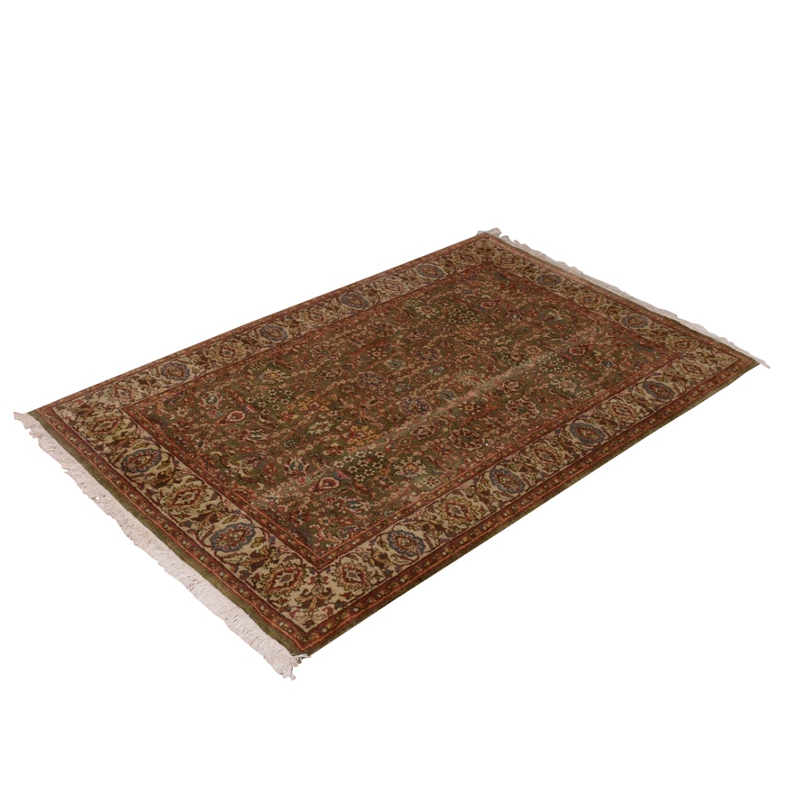 H.A.G. Indian Hand-Knotted "Tabriz" Wool Rug