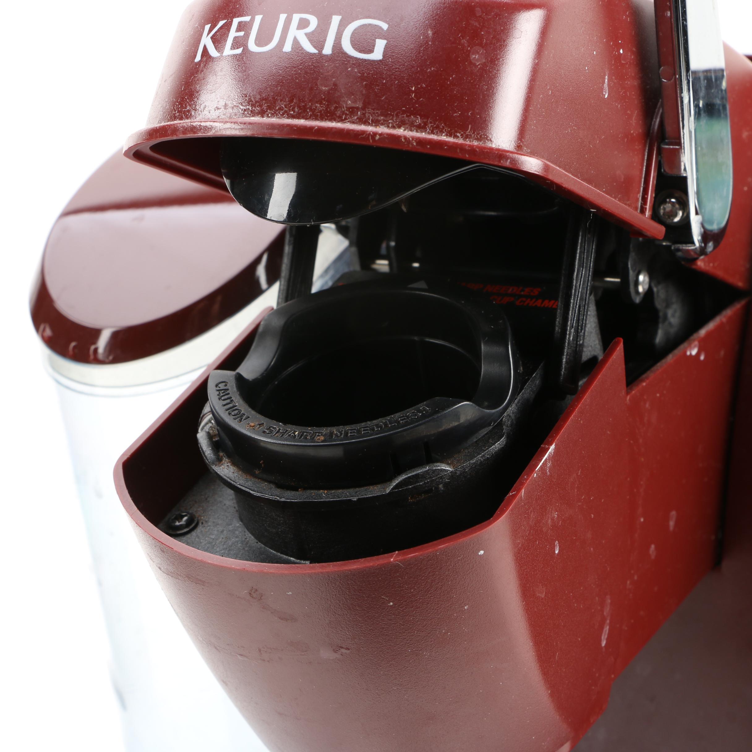 Keurig Platinum Gloss Cinnamon Single Cup Coffee Maker