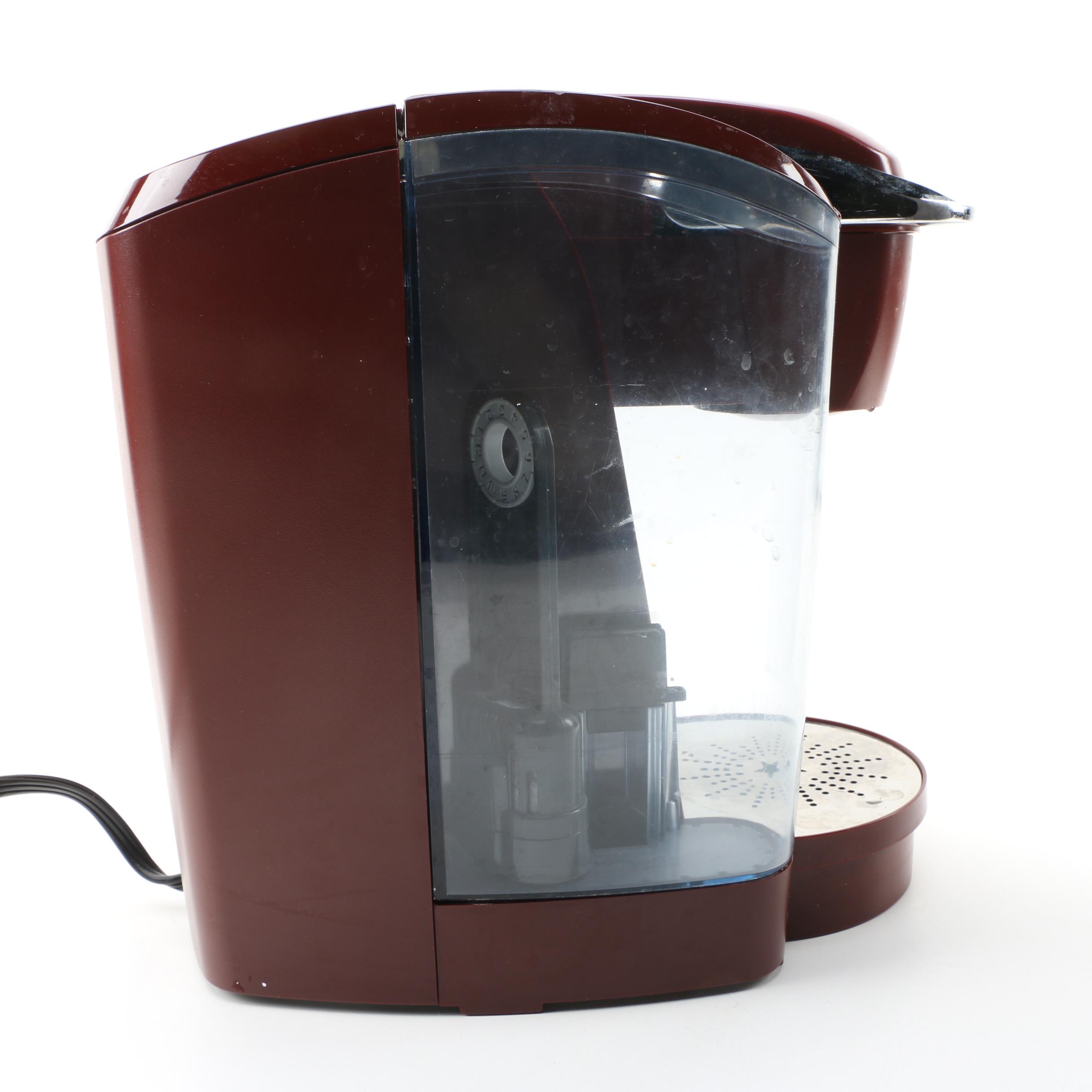 Keurig Platinum Gloss Cinnamon Single Cup Coffee Maker