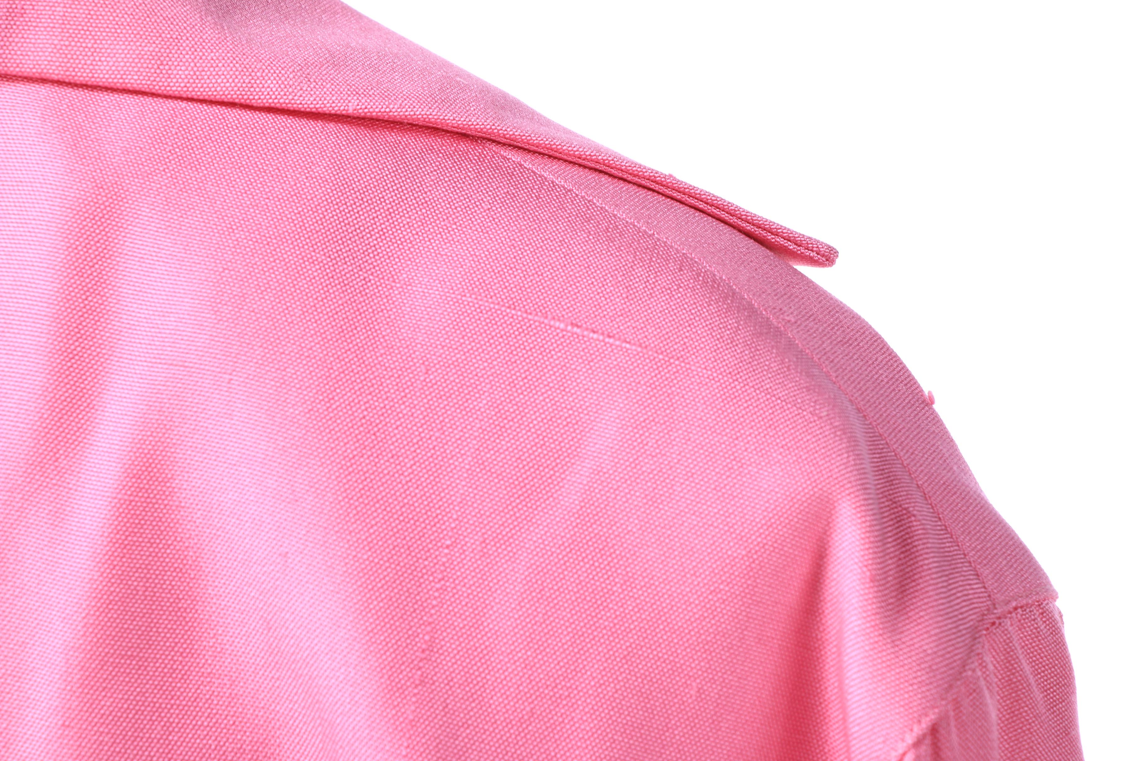 Christian Dior Boutique Paris Pink Silk Skirt Suit