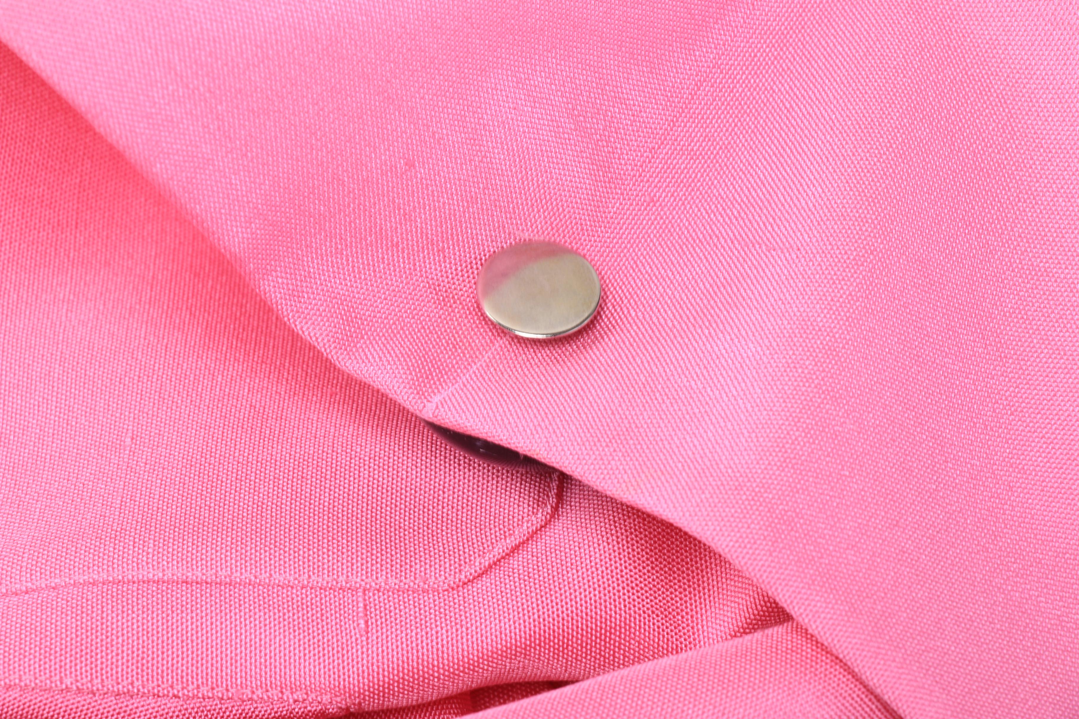 Christian Dior Boutique Paris Pink Silk Skirt Suit