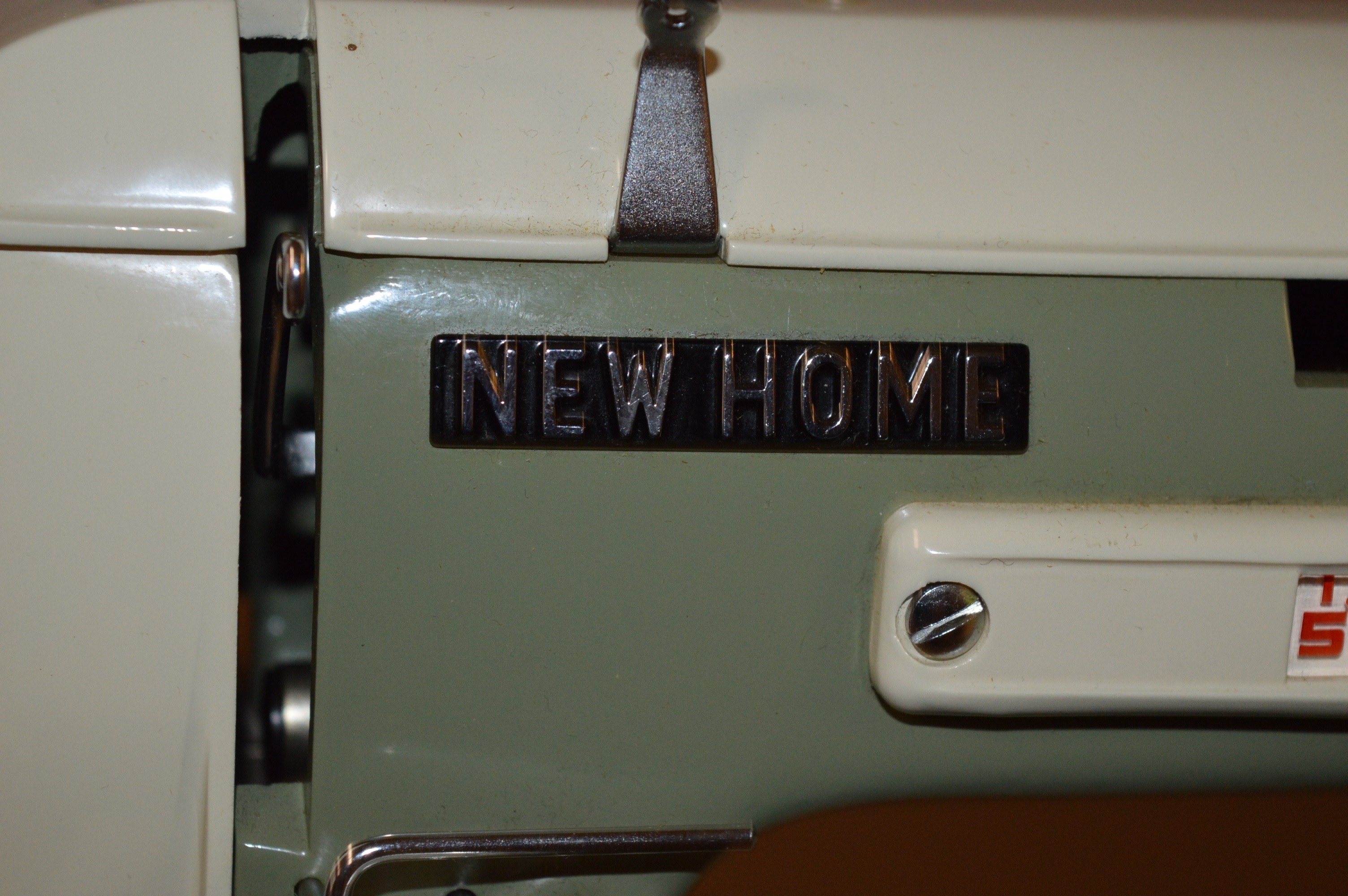 Janome New Home Double Daty Sewing Machine with Cabinet