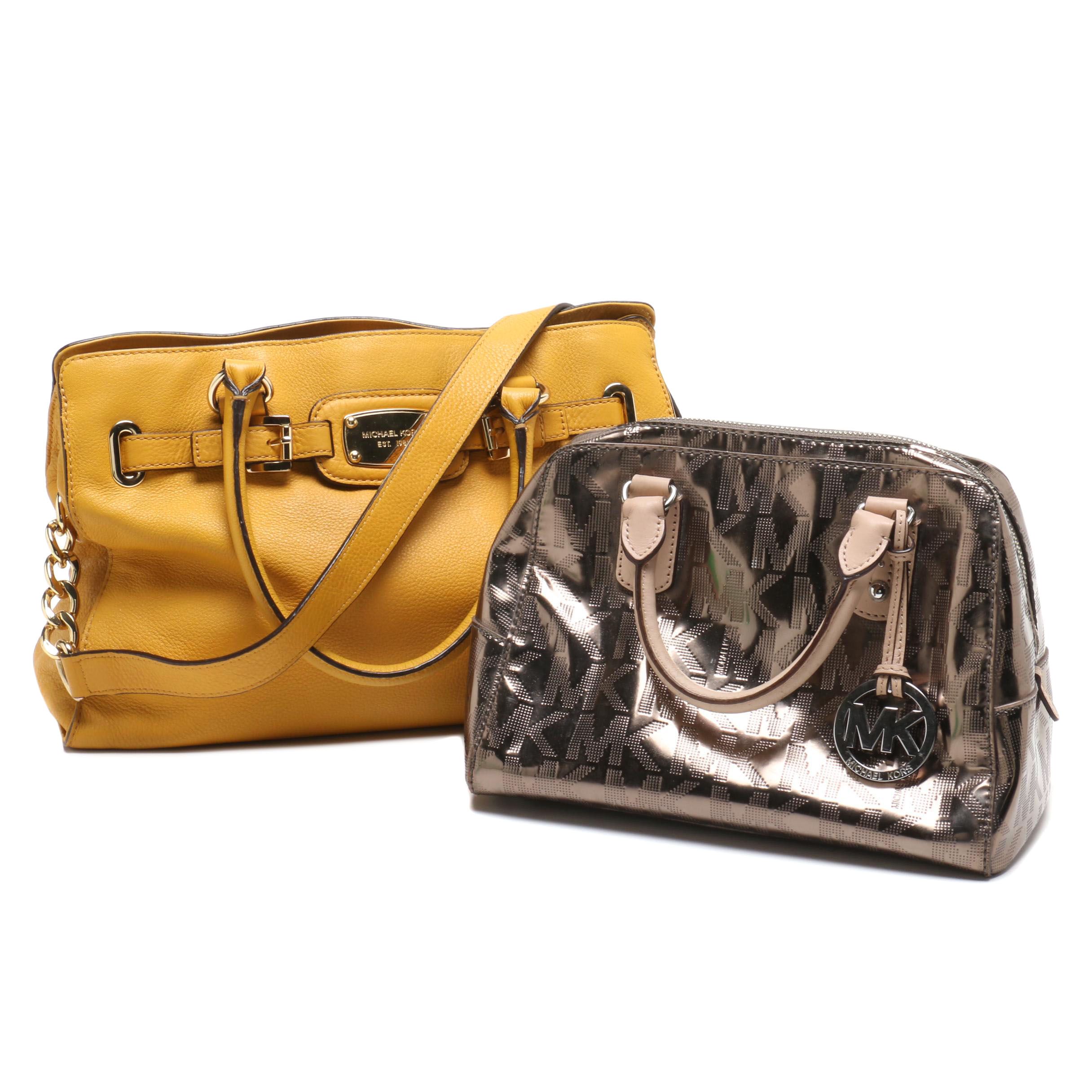 MICHAEL Michael Kors Leather Shoulder Bags