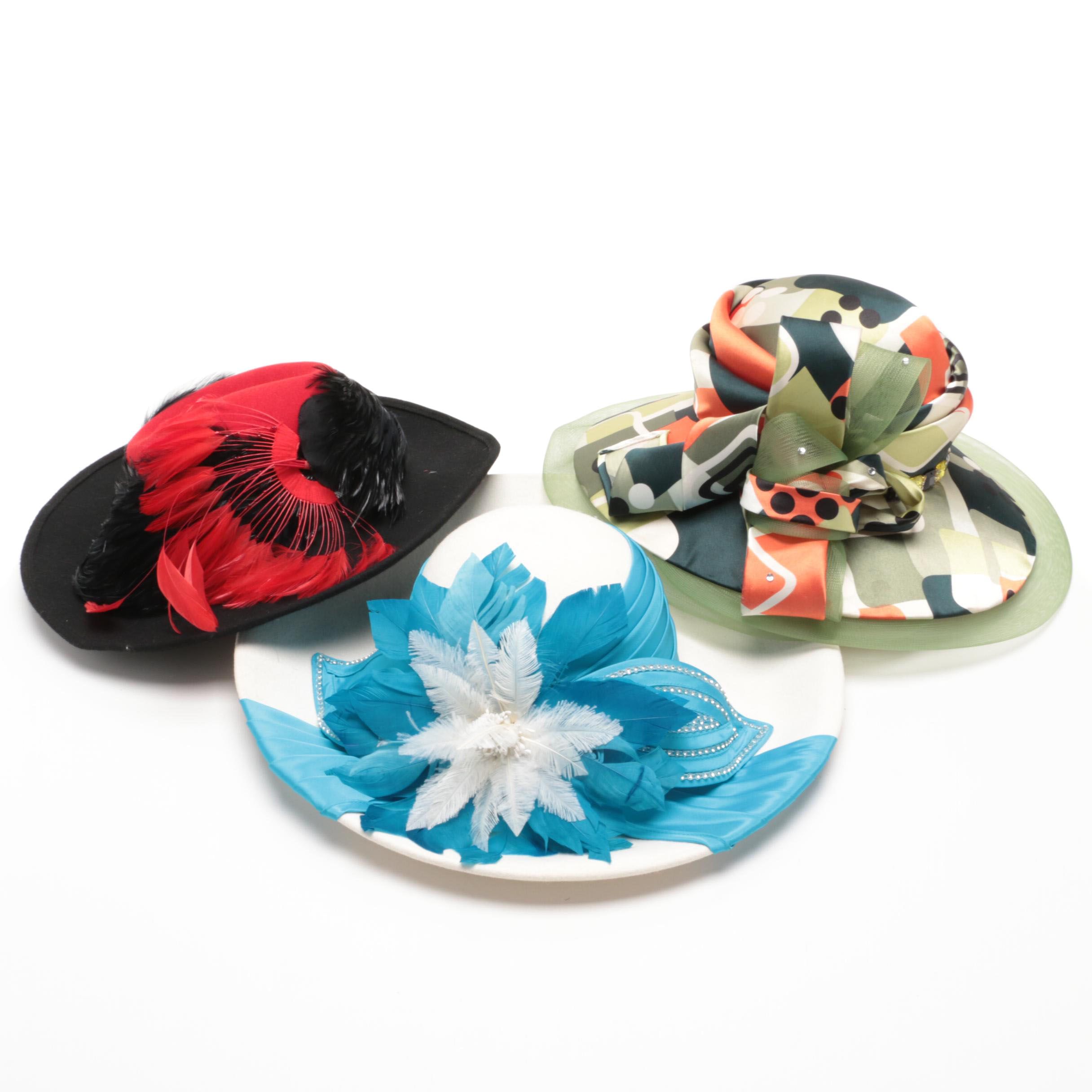 Michael Howard and Ms. Divine Wool Derby Hats and Other Derby Hat