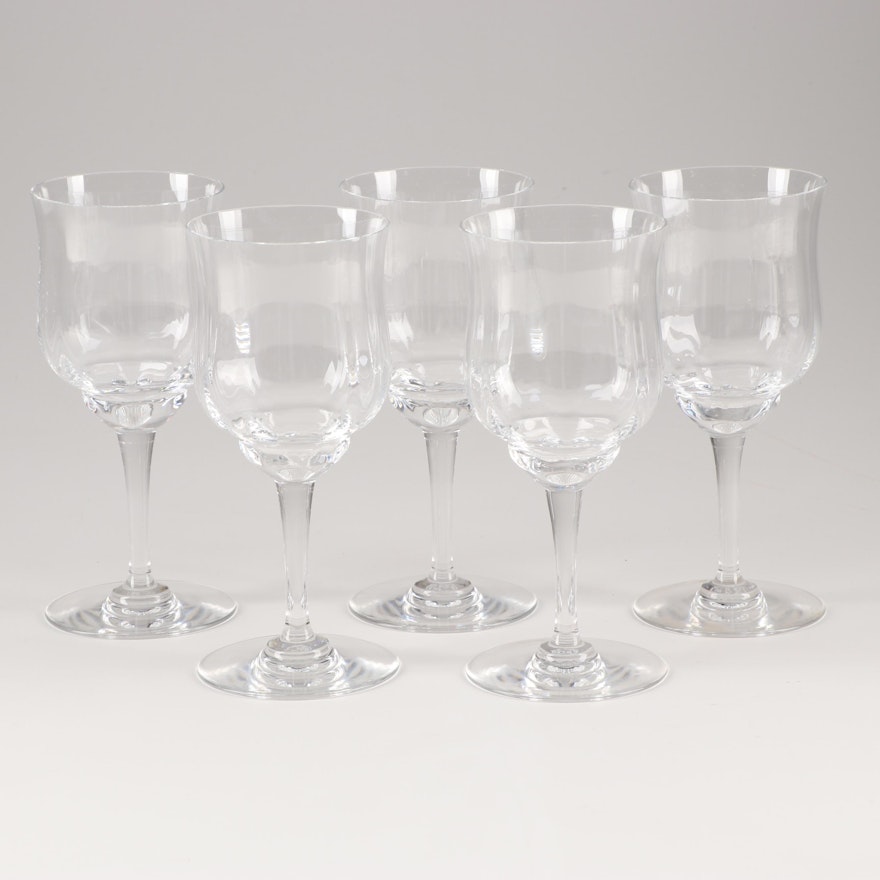 Baccarat Crystal "Capri" White Wine Stemware