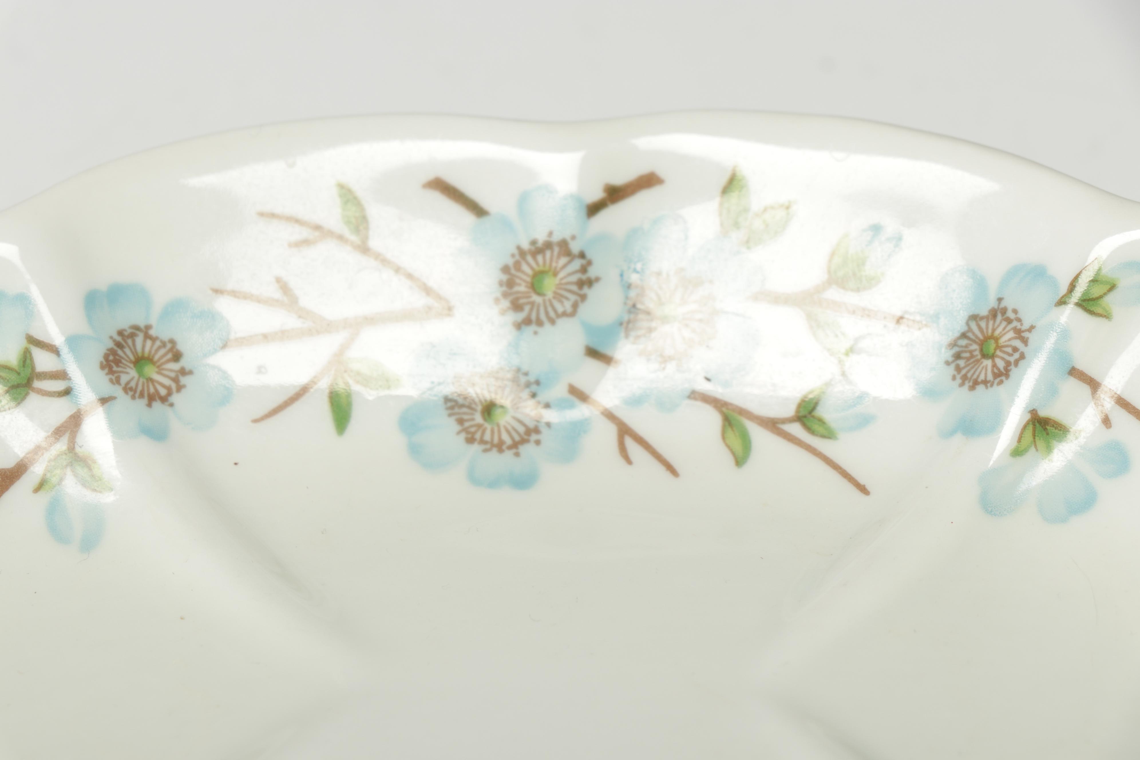 Hand-Painted Limoges Porcelain Decor Including Haviland Trinket Dish