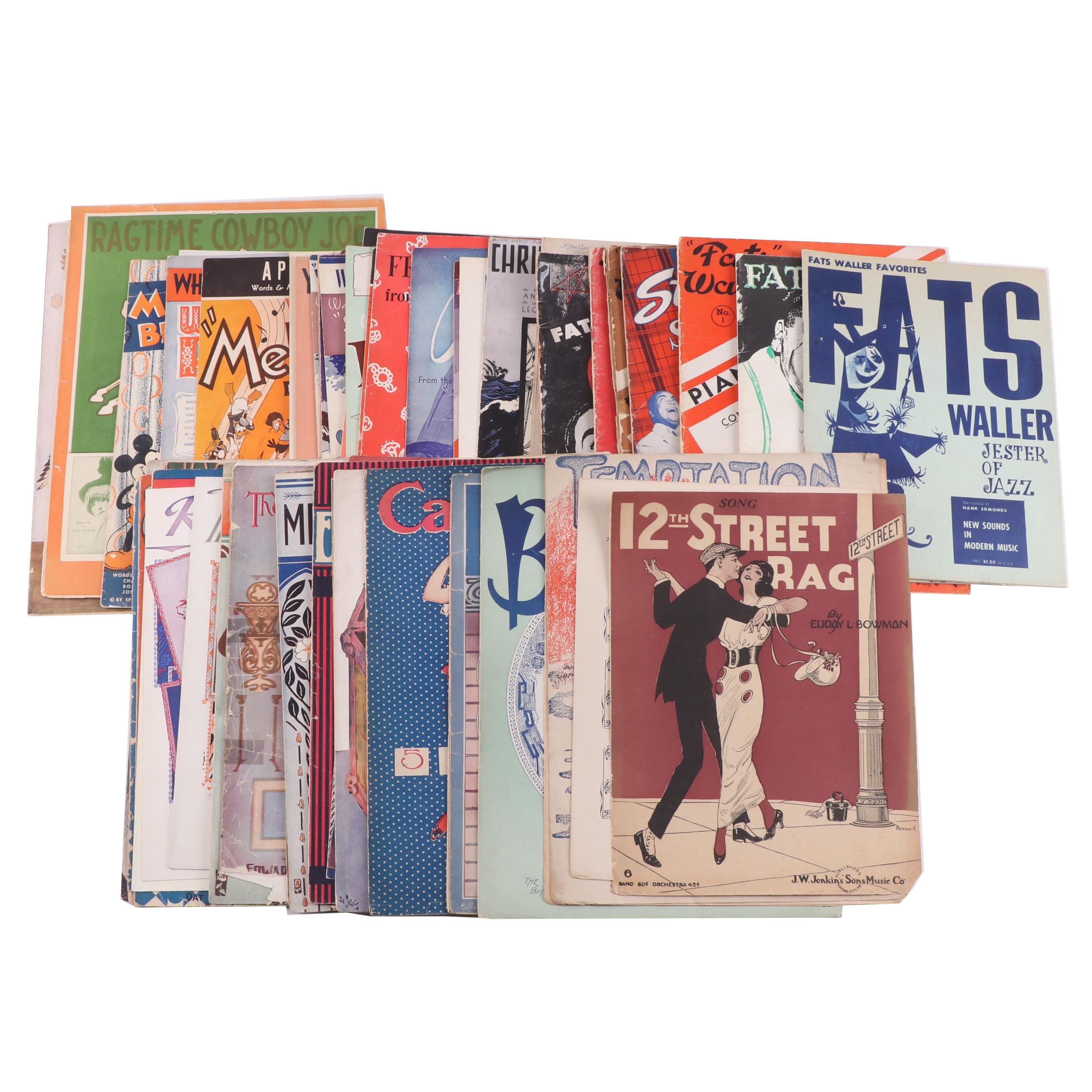 Fats Waller, Ragtime and Disney Sheet Music