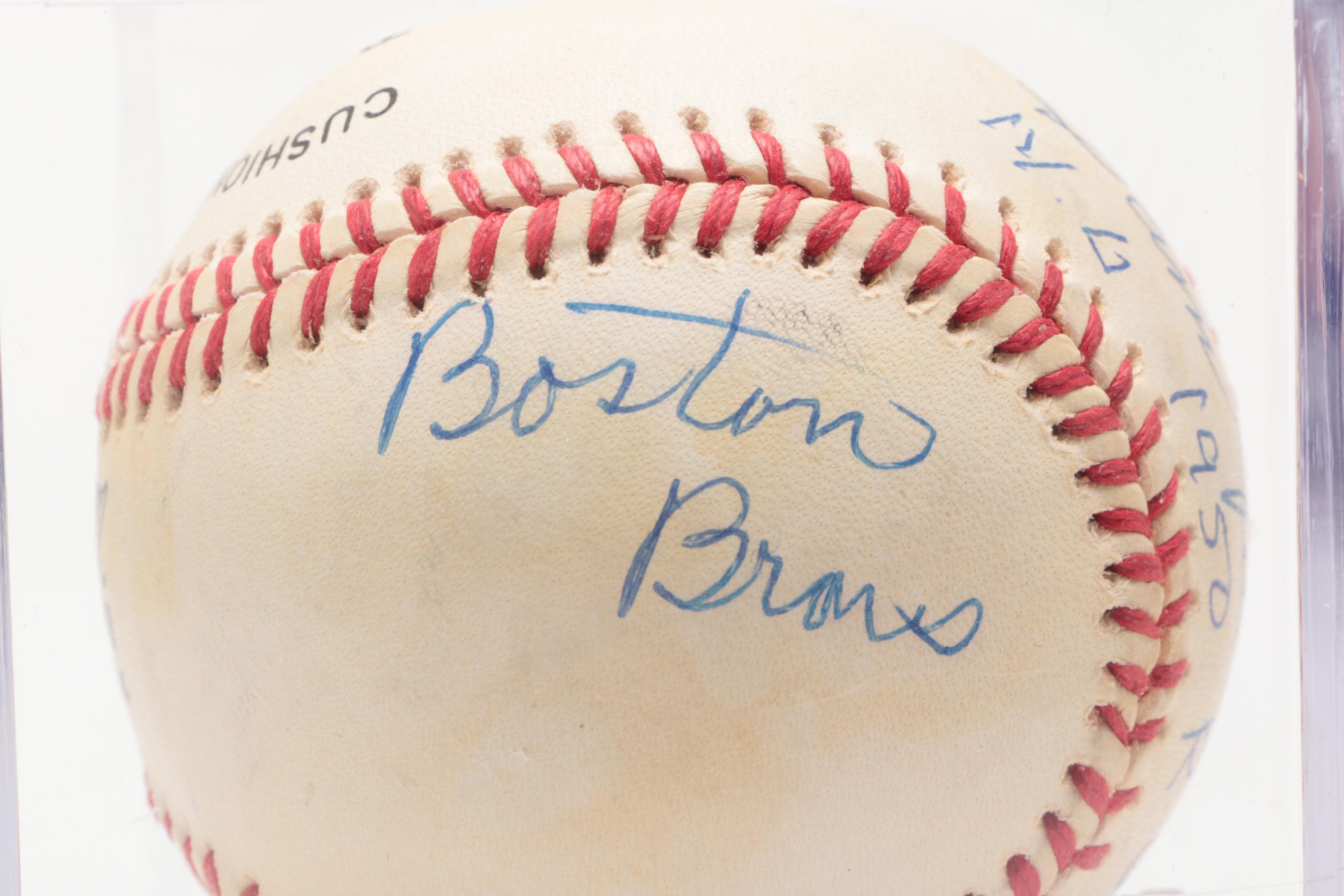 Sam Jethroe Signed and Inscribed National League Baseball