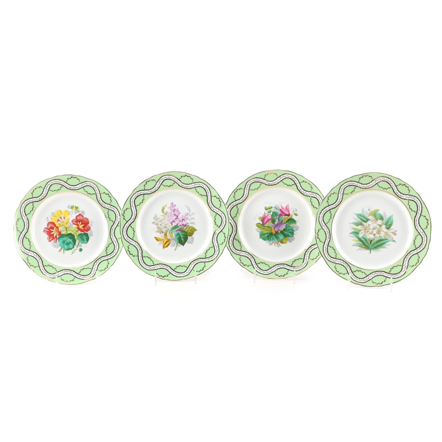 Botanical Porcelain Wall Plates