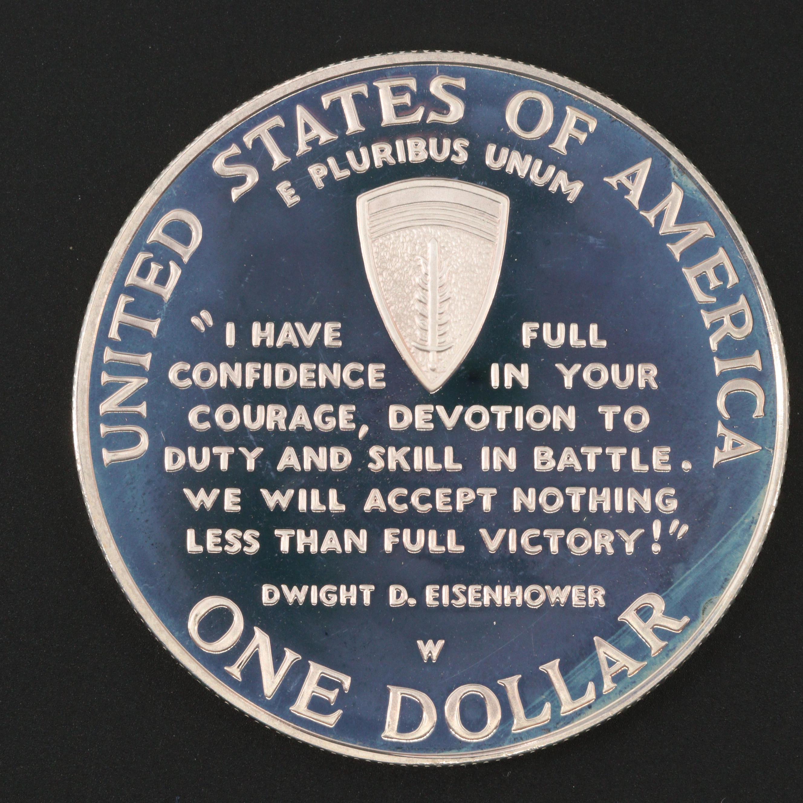 1991-1995 United States World War II 50th Anniversary Commemorative Coin Set