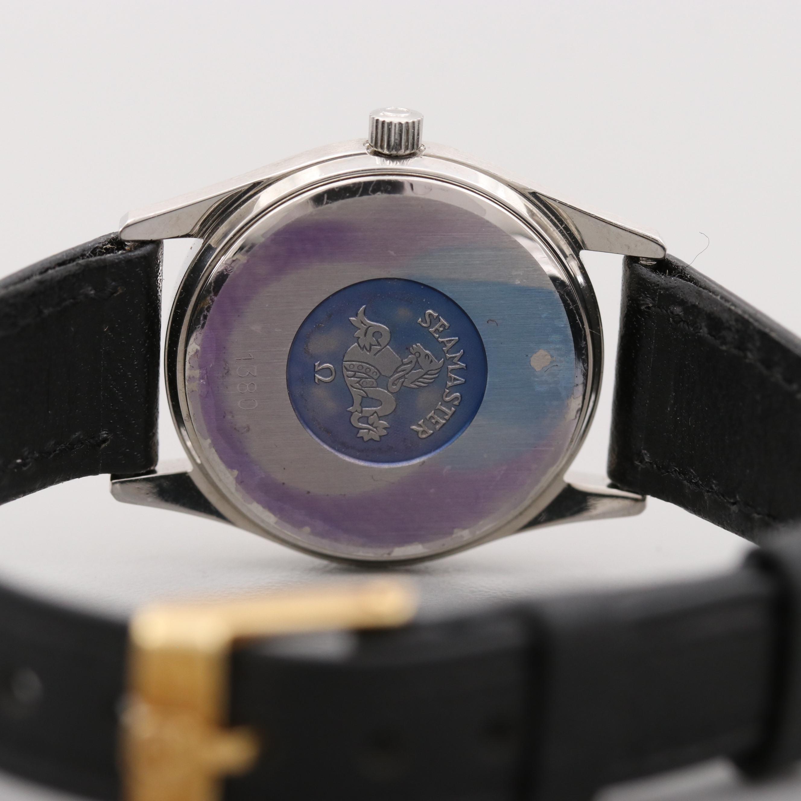 Vintage Omega Seamaster Two Tone Quartz Watch