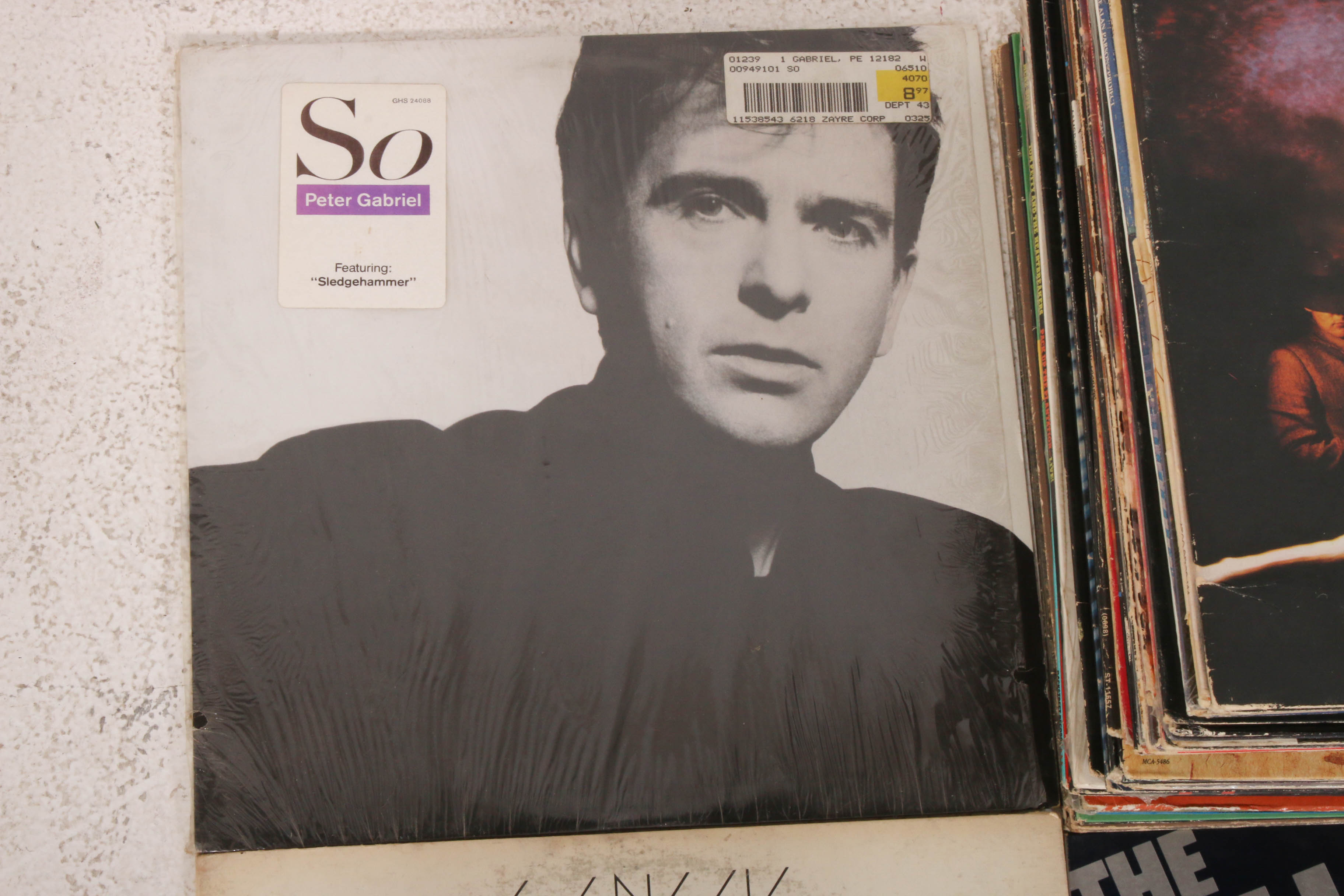 1980s Rock Albums Featuring Tom Petty, Genisis, and Bob Seger