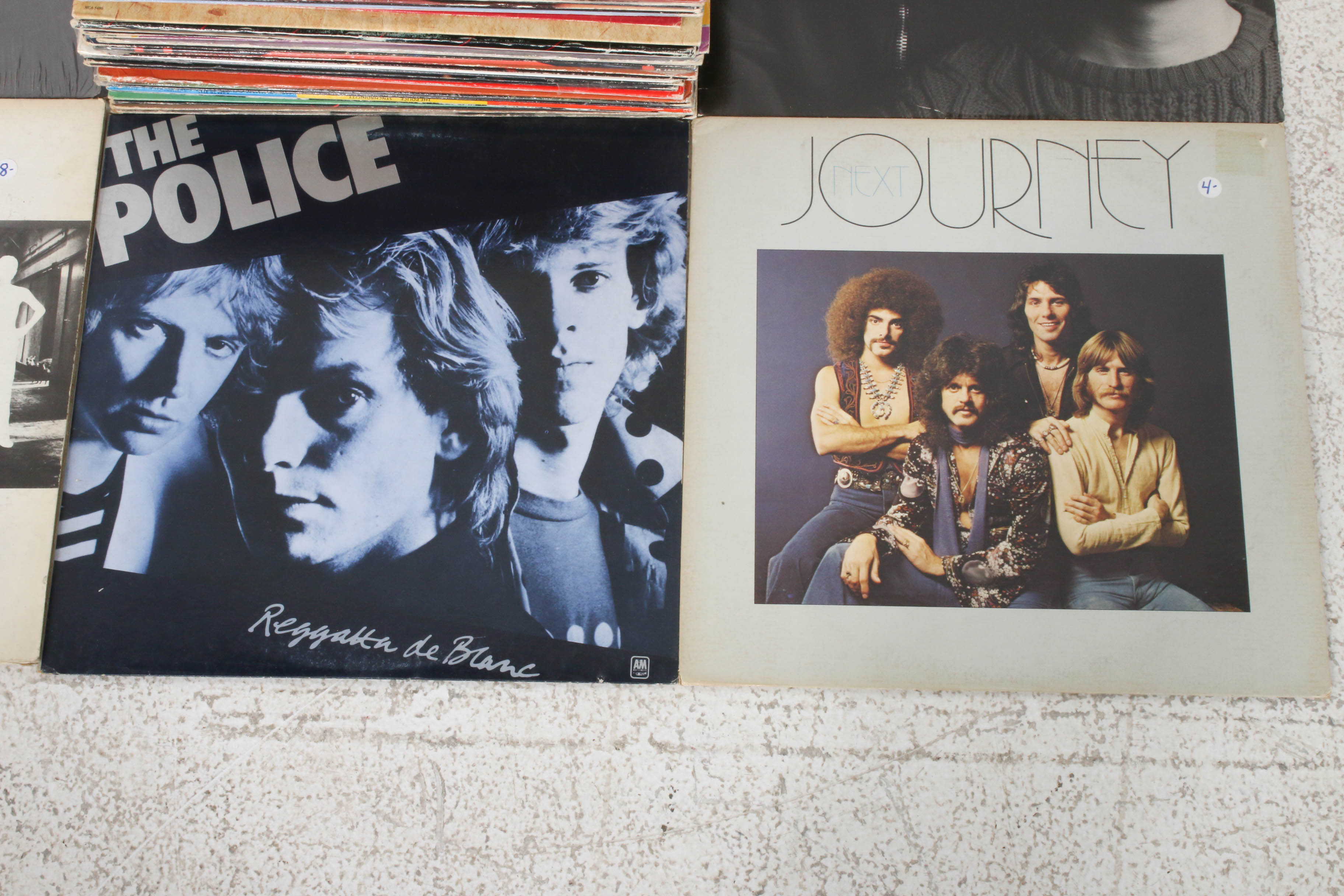 1980s Rock Albums Featuring Tom Petty, Genisis, and Bob Seger