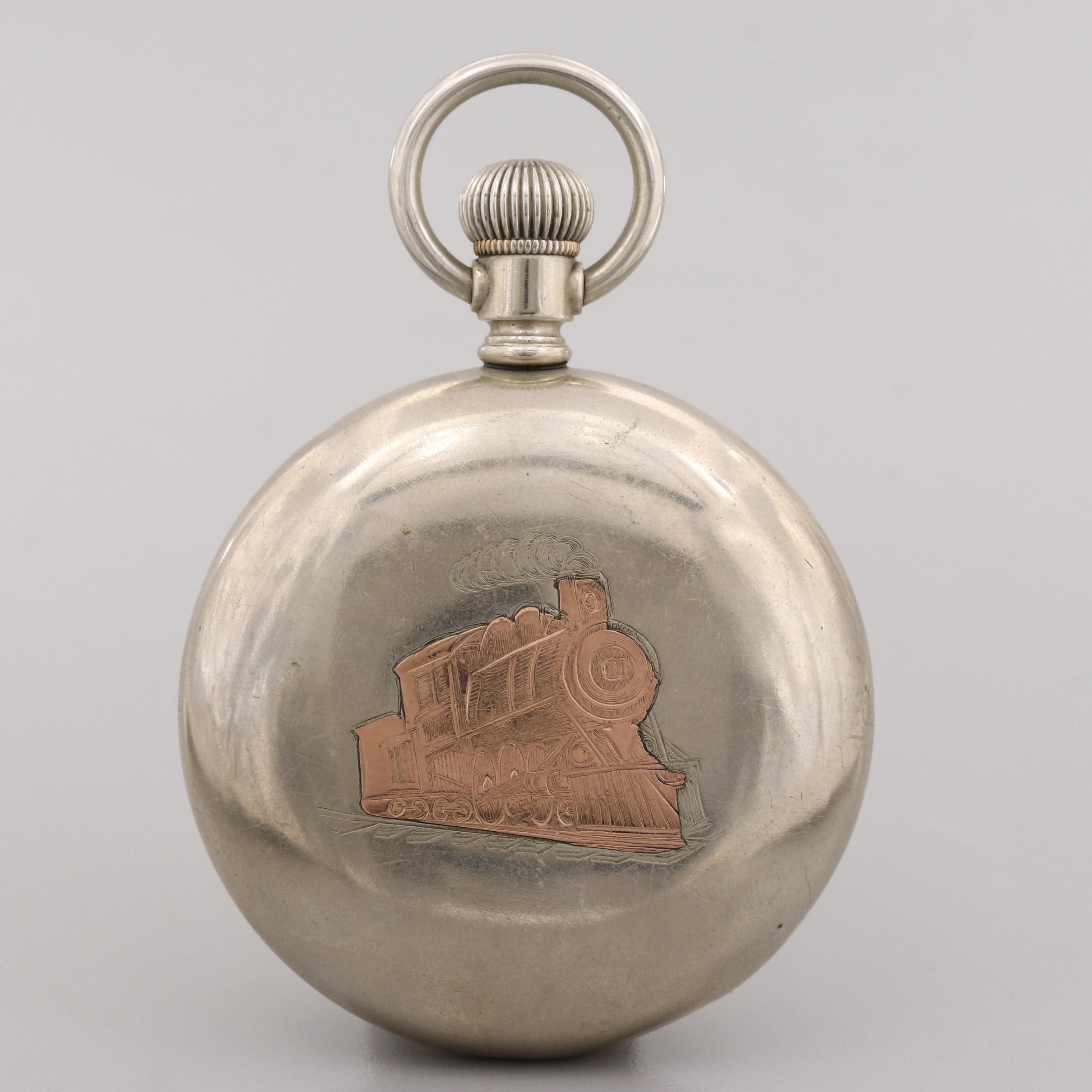 Antique Rockford Pocket Watch For T.F. Butcher Brandon, Manitoba