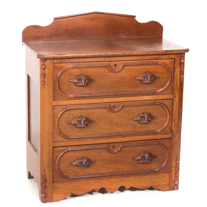 Victorian Chest of Drawers, 19th Century