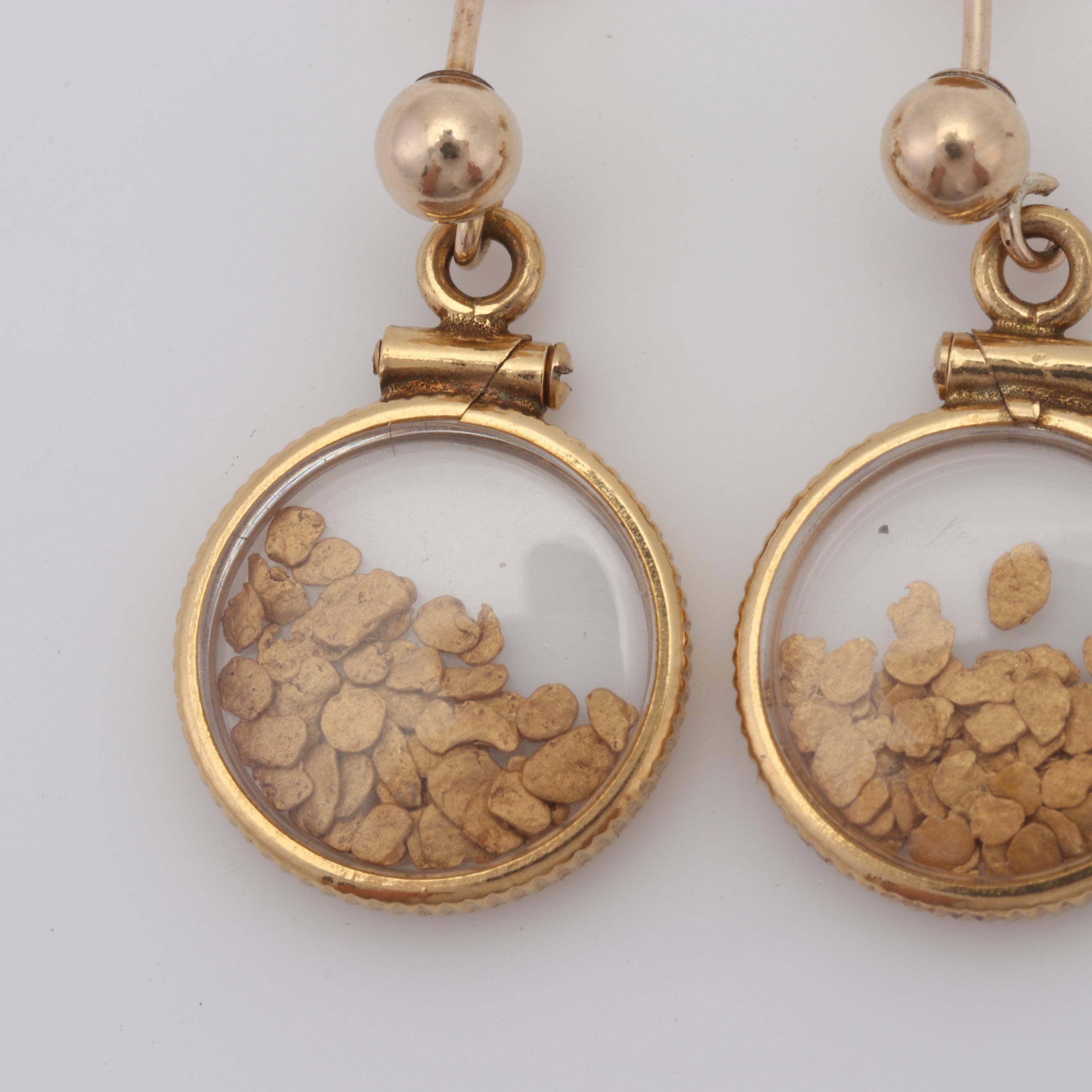 14K Gold-Filled Dangle Earrings