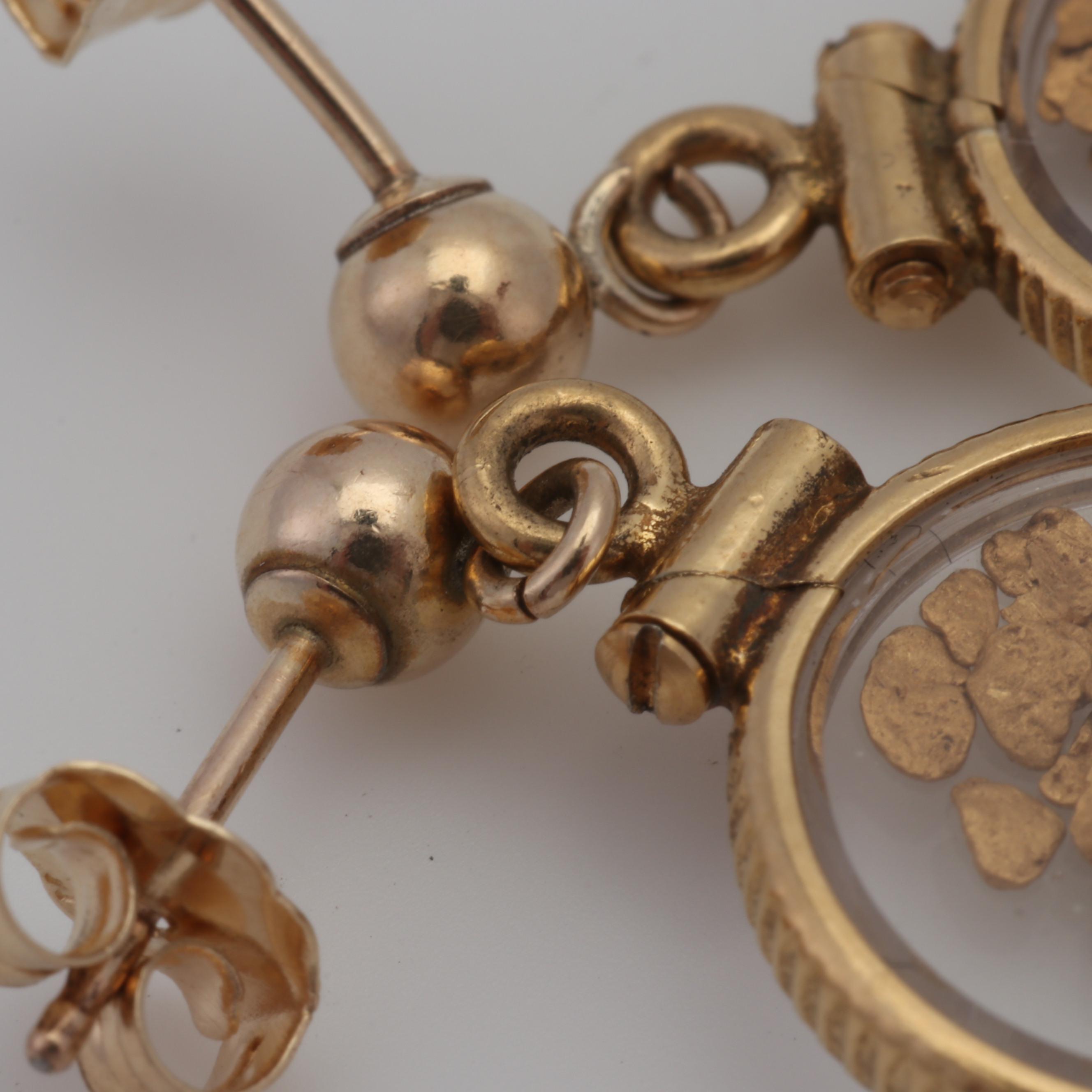 14K Gold-Filled Dangle Earrings