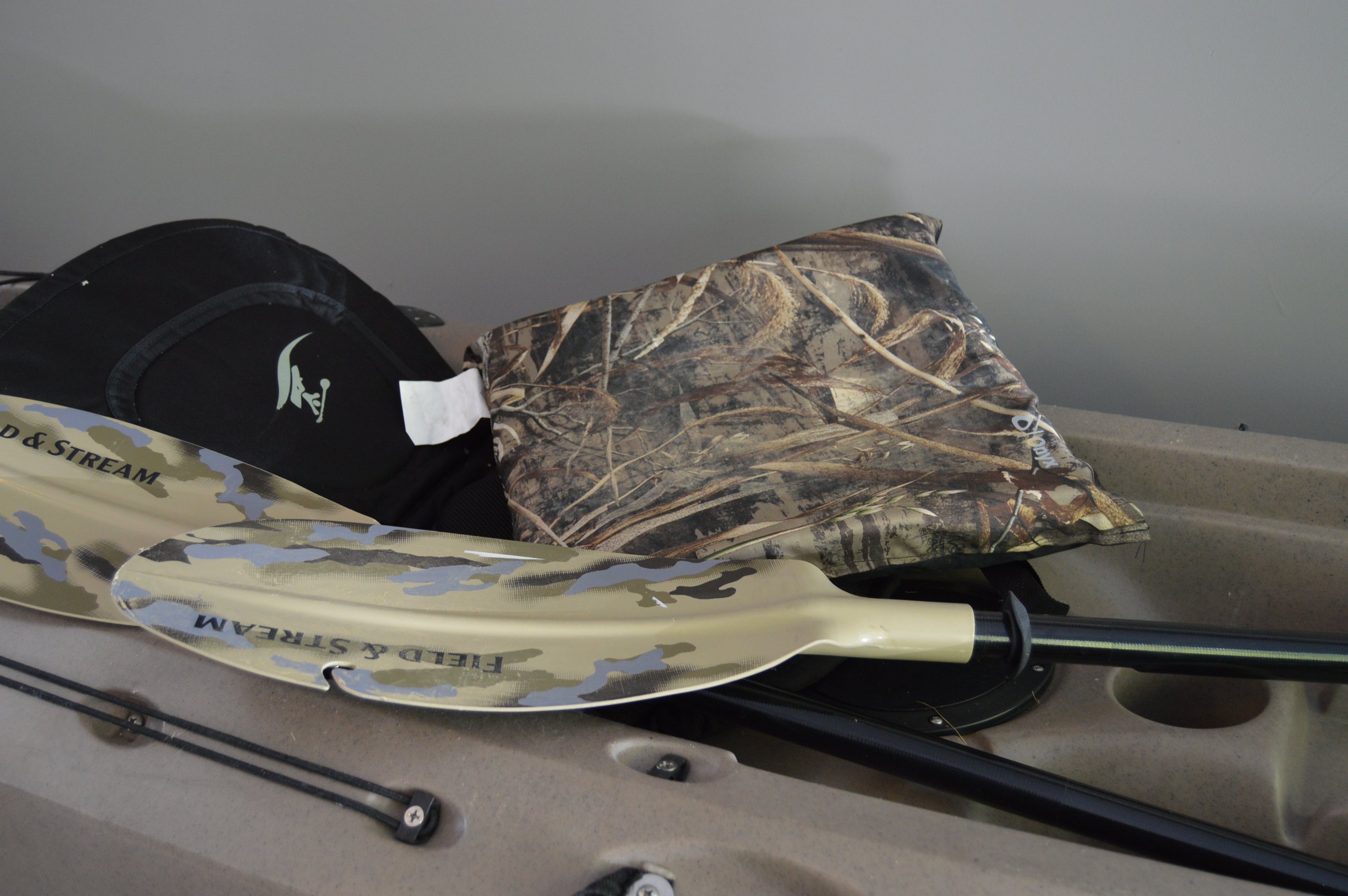 Angler 144 Future Beach Kayak with Field & Stream Paddles