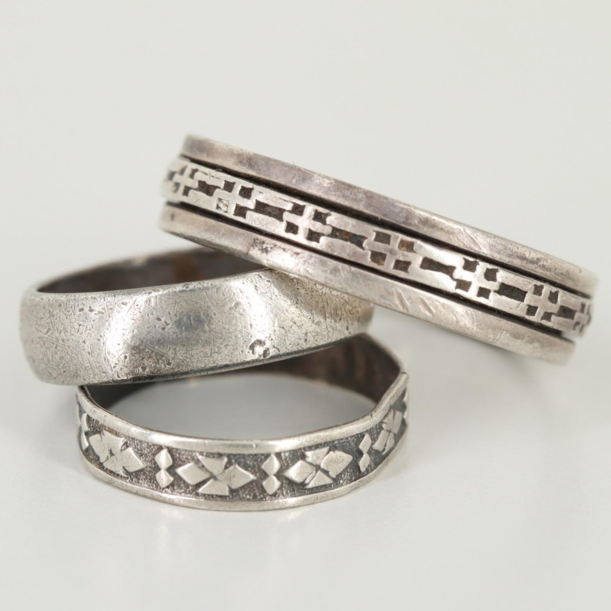 Sterling Silver Ring Bands