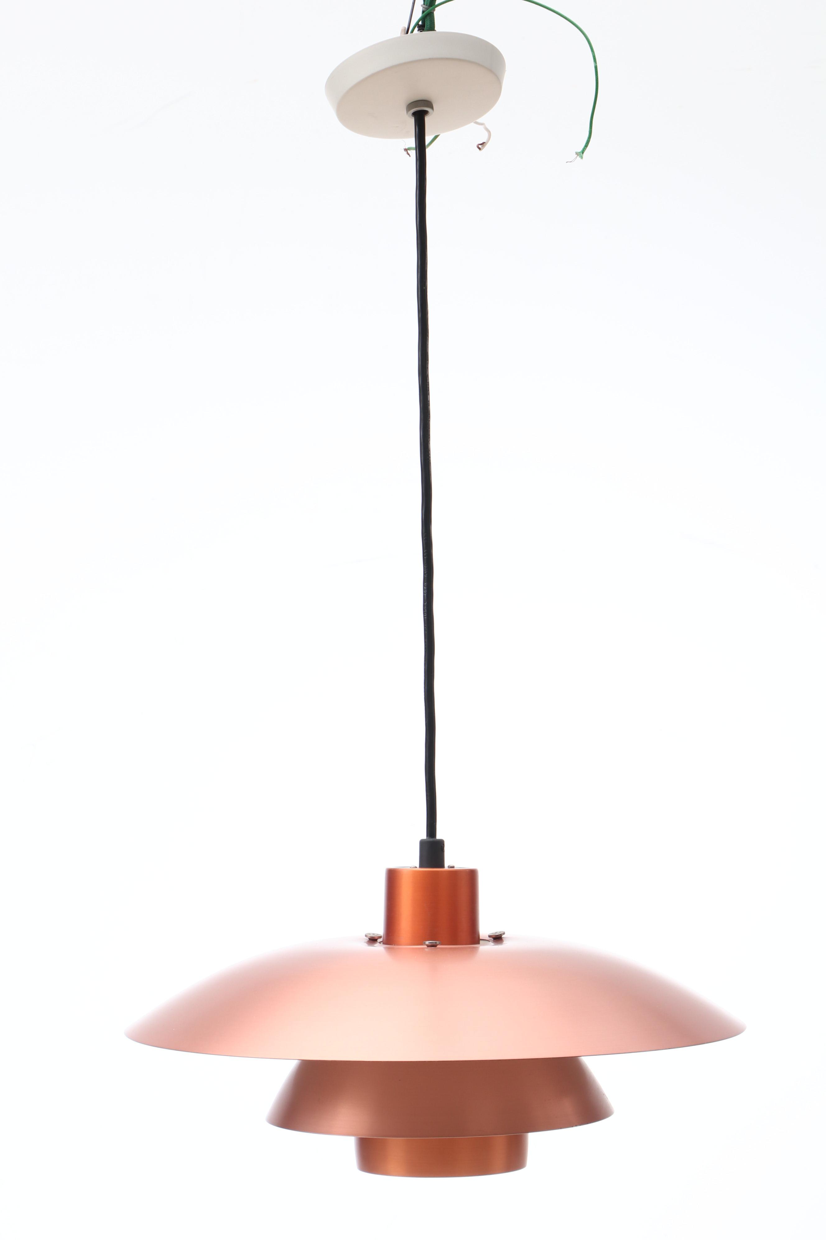 Modern Copper Pendant Light Fixture