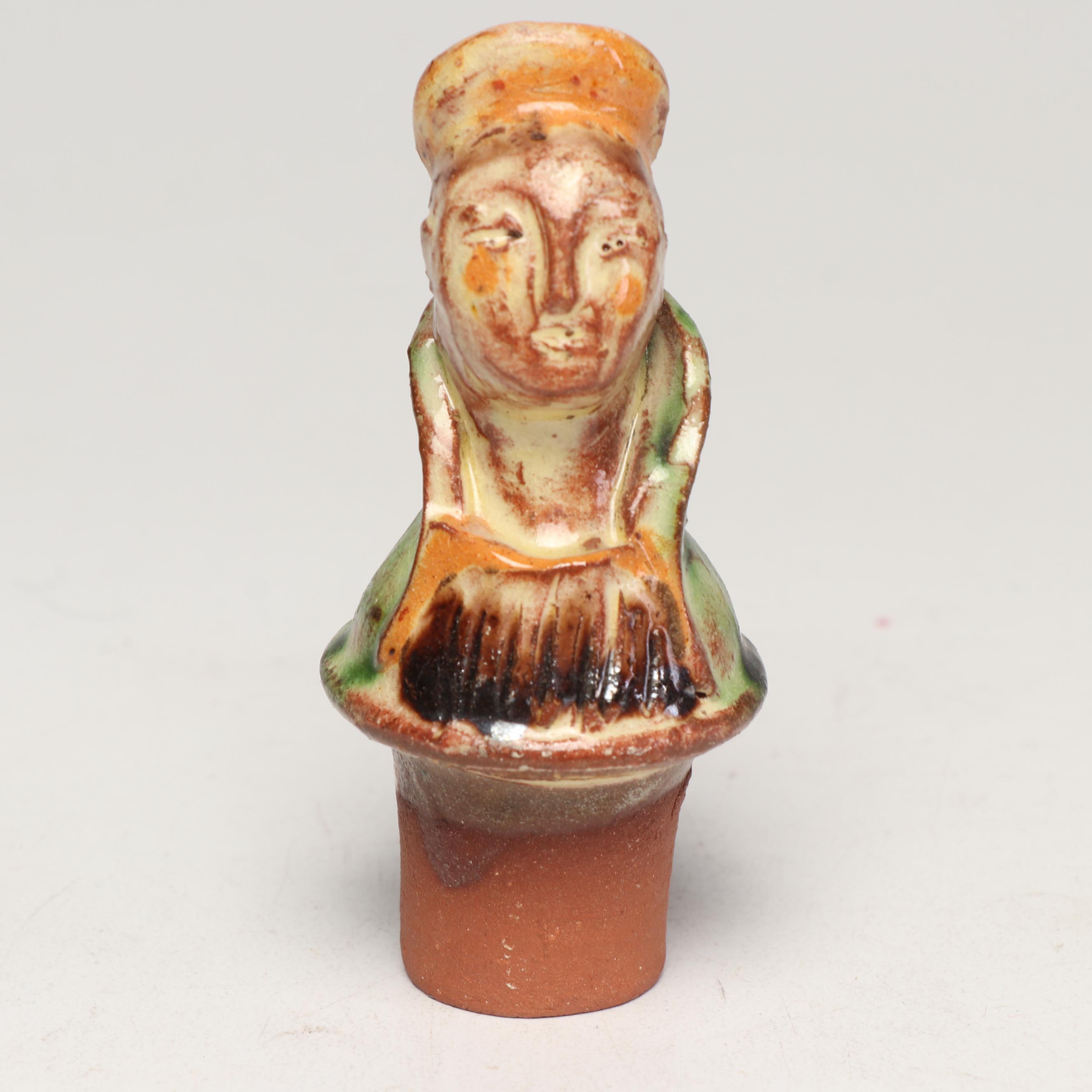 ShearWater Pottery "Pied Piper" and "Puss in Boots" and Other Figurines, 1990s