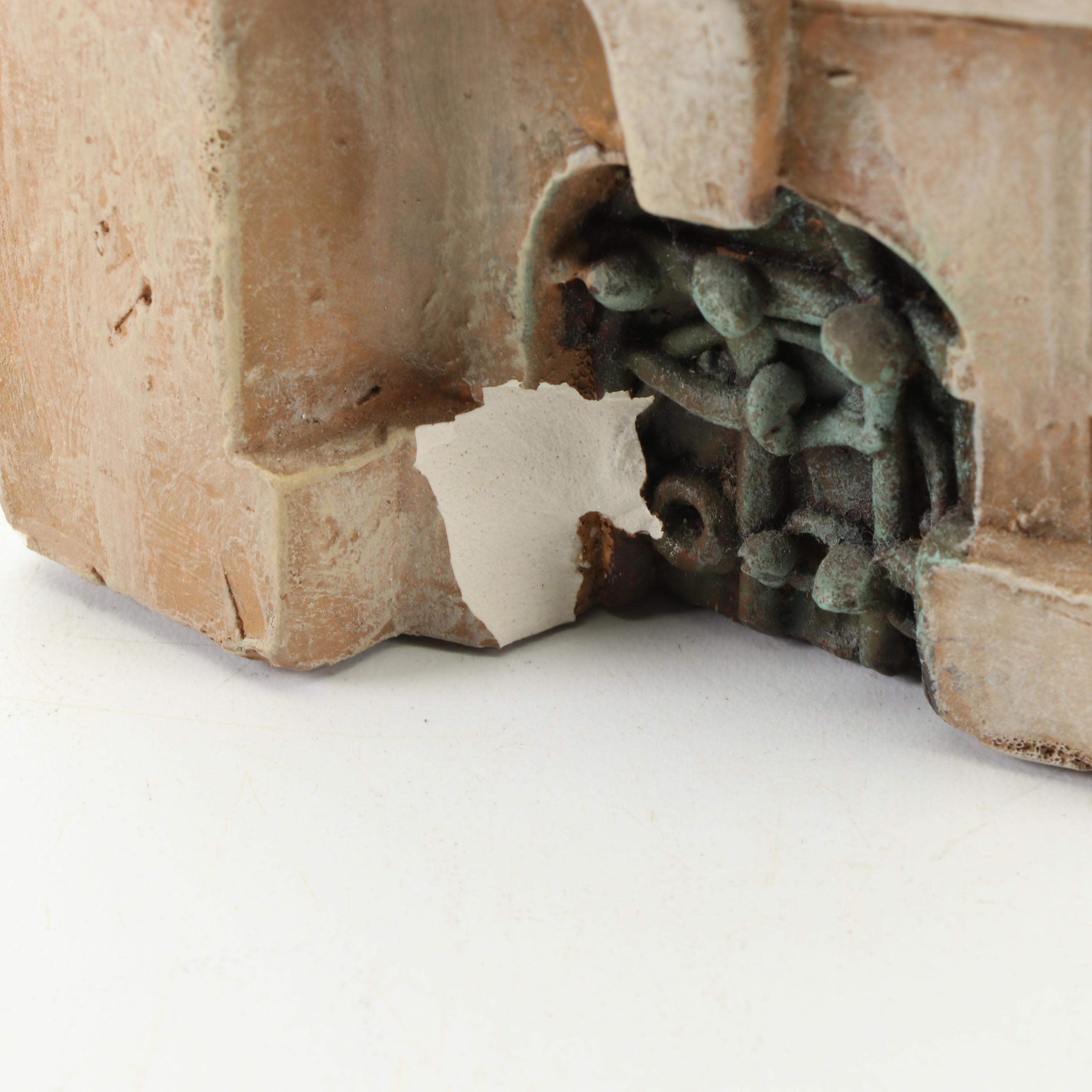 Zani Jacobsen Plaster Victorian House Sculpture