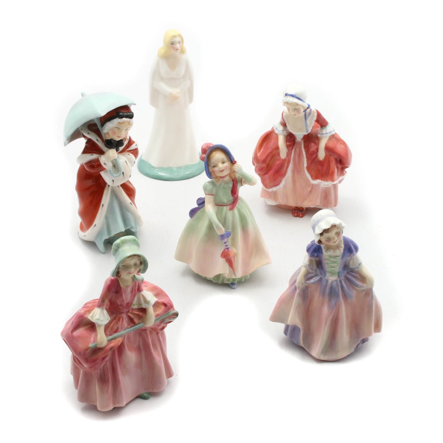 Royal Doulton Nursery Rhyme and Fantasy Porcelain Figurines