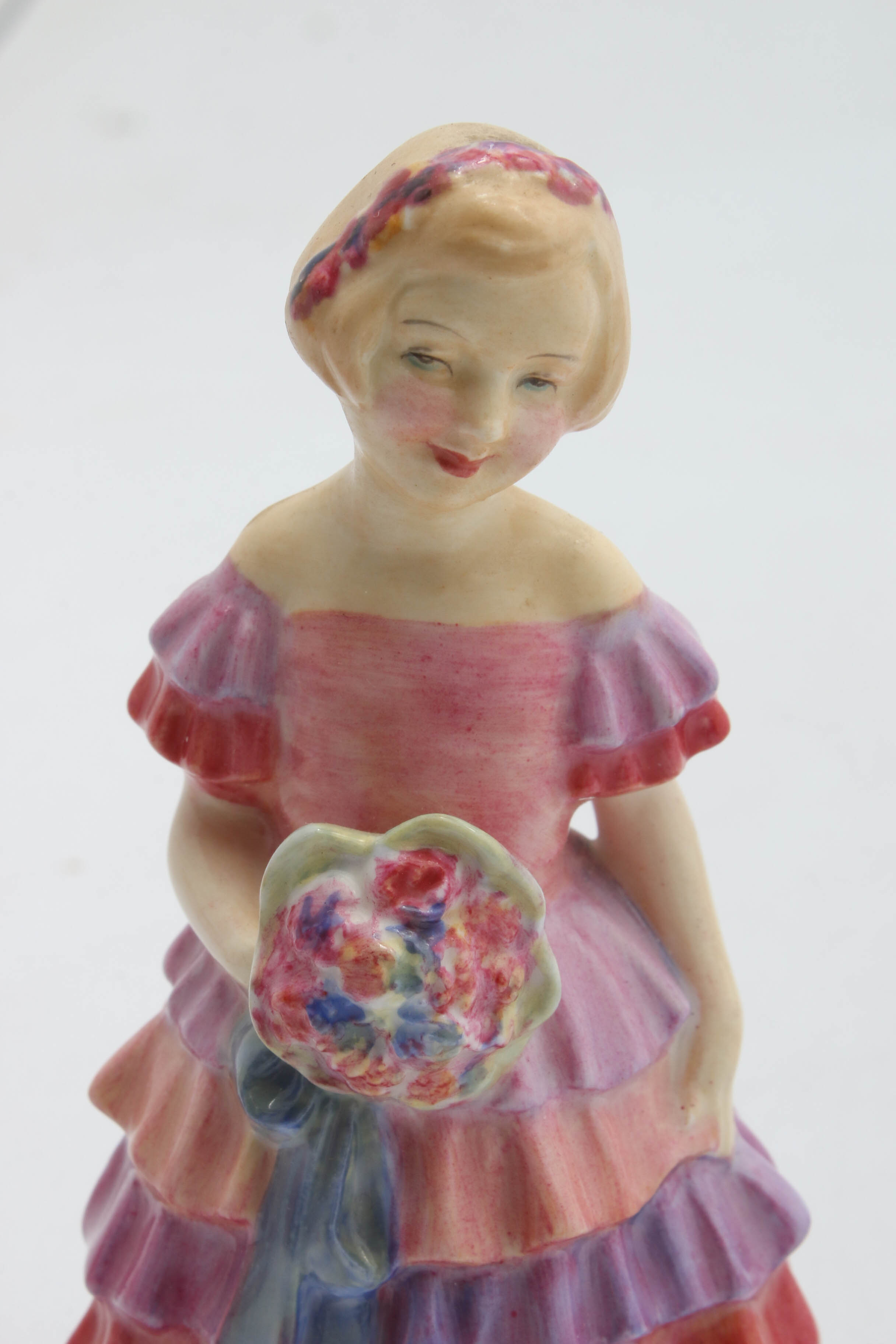 Royal Doulton Girls with Flowers Porcelain Figurines