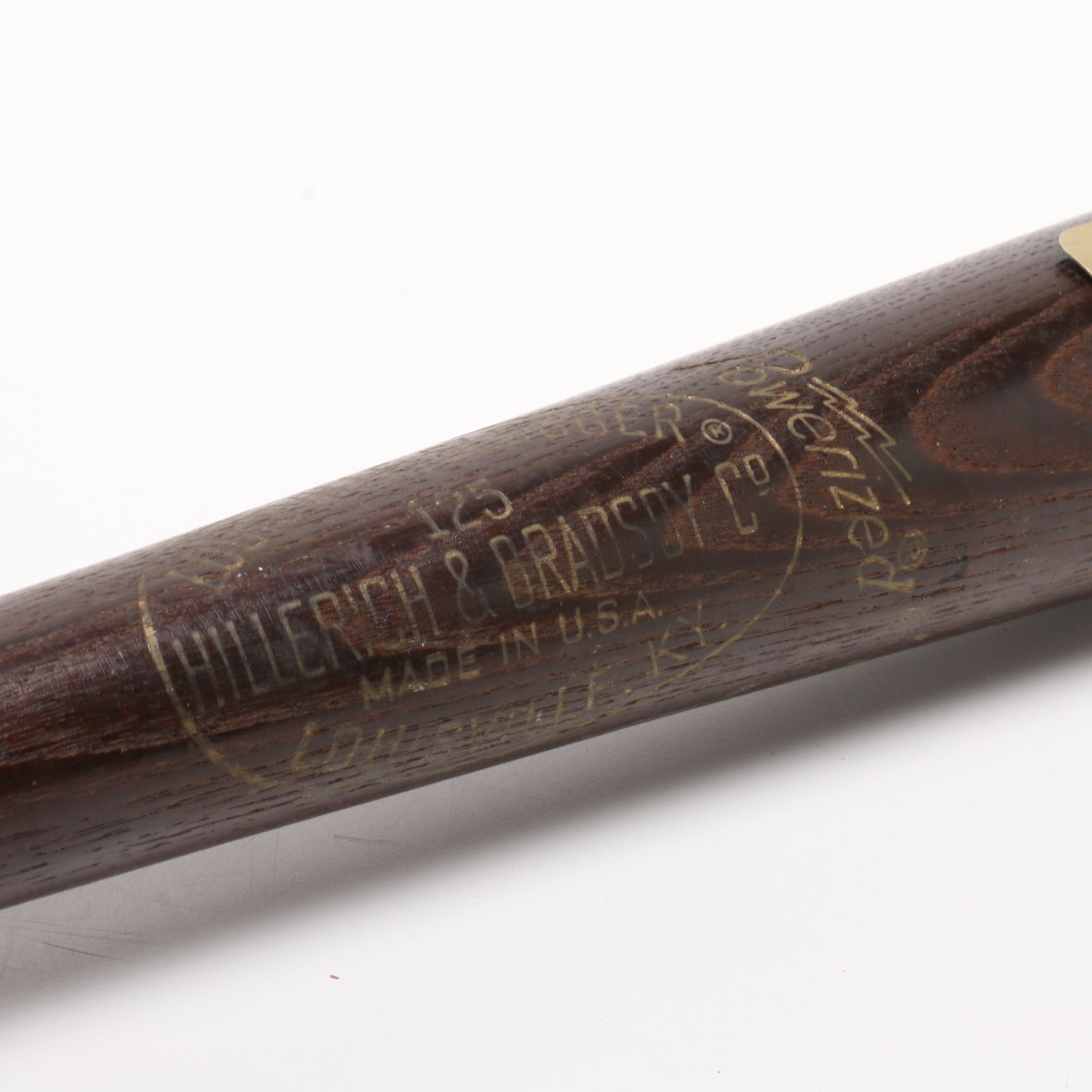 Hank Aaron Hillerich & Bradsby Magnavox Commemorative Baseball Bat