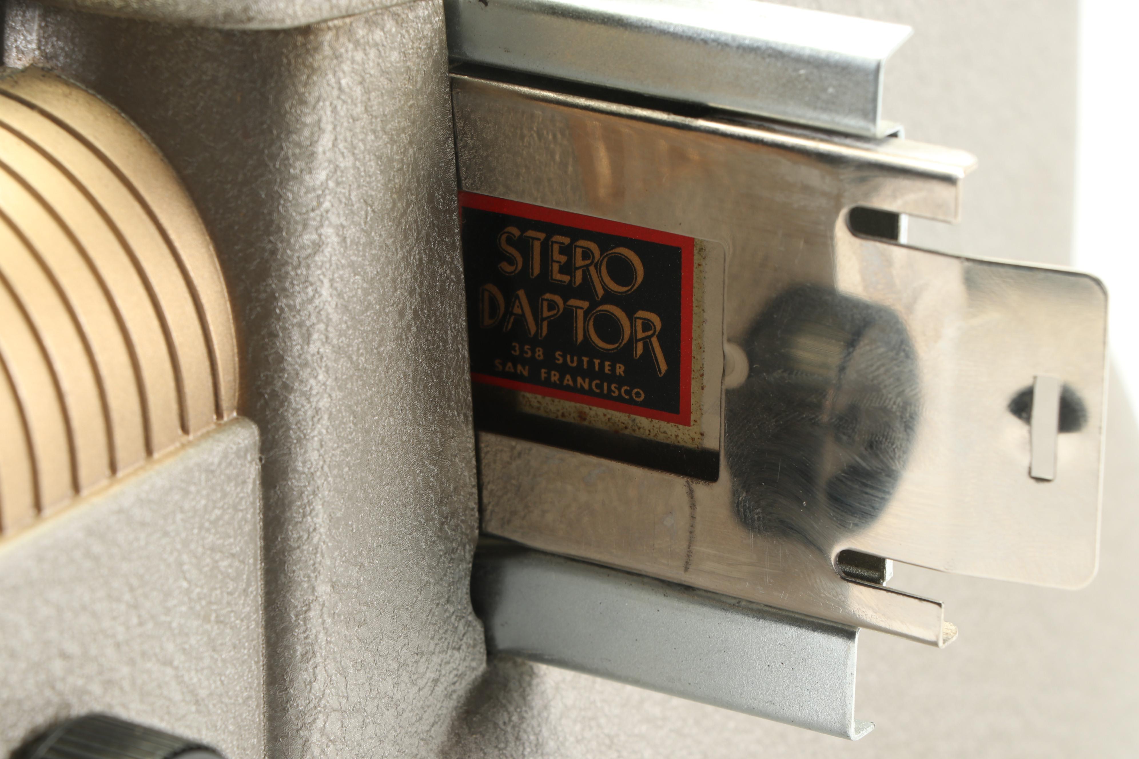 Mid-Century TDC Vivid Slide Projector with Kodak Stereo Transparencies