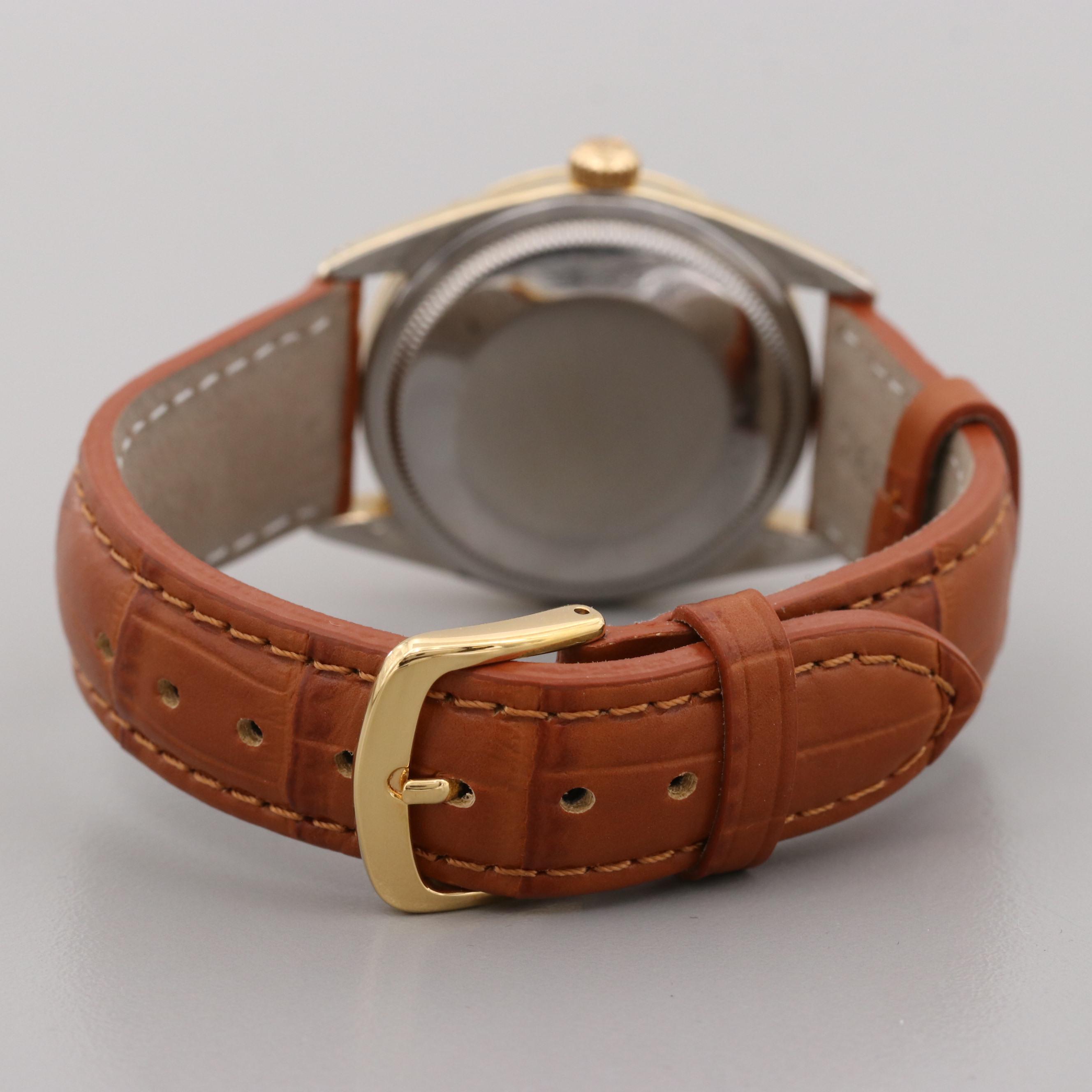 Vintage Rolex Date Gold Shell Watch, 1978