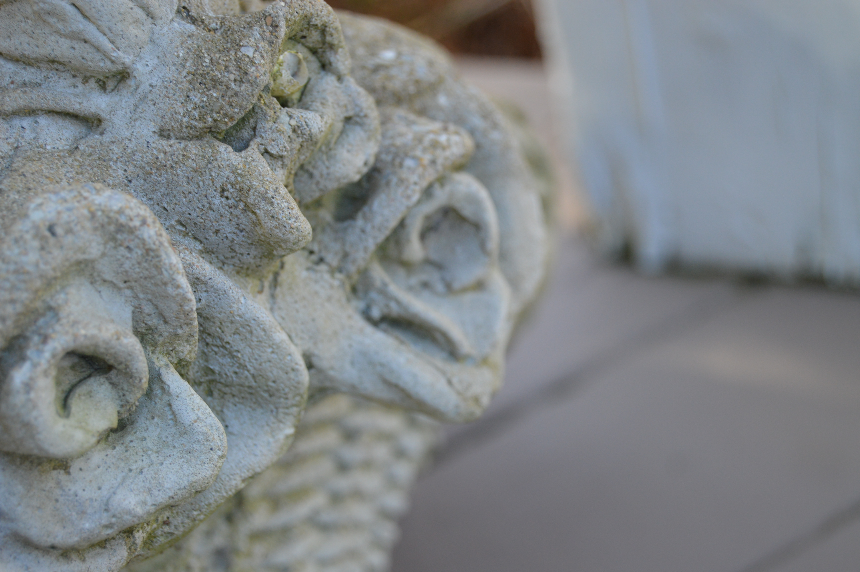 Concrete Basket Planter