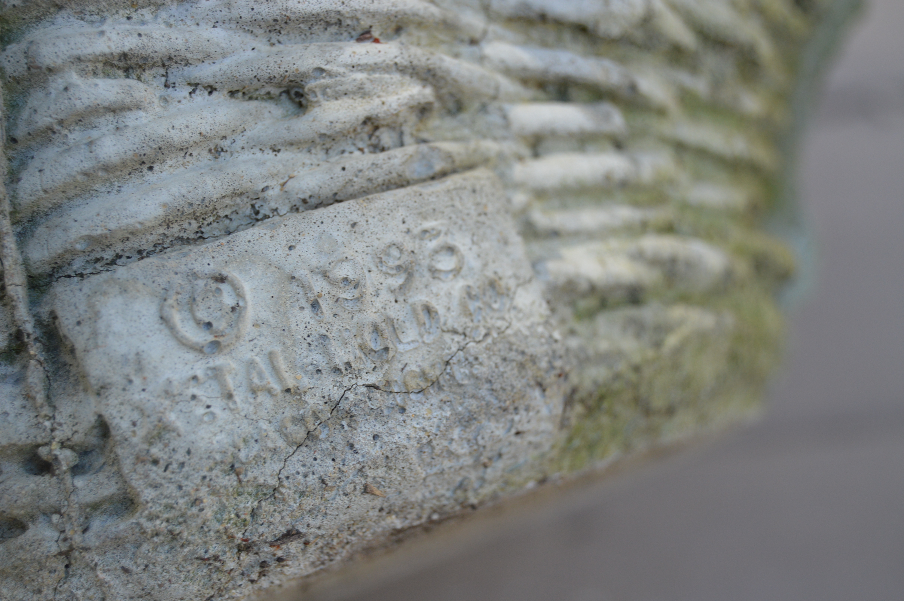 Concrete Basket Planter