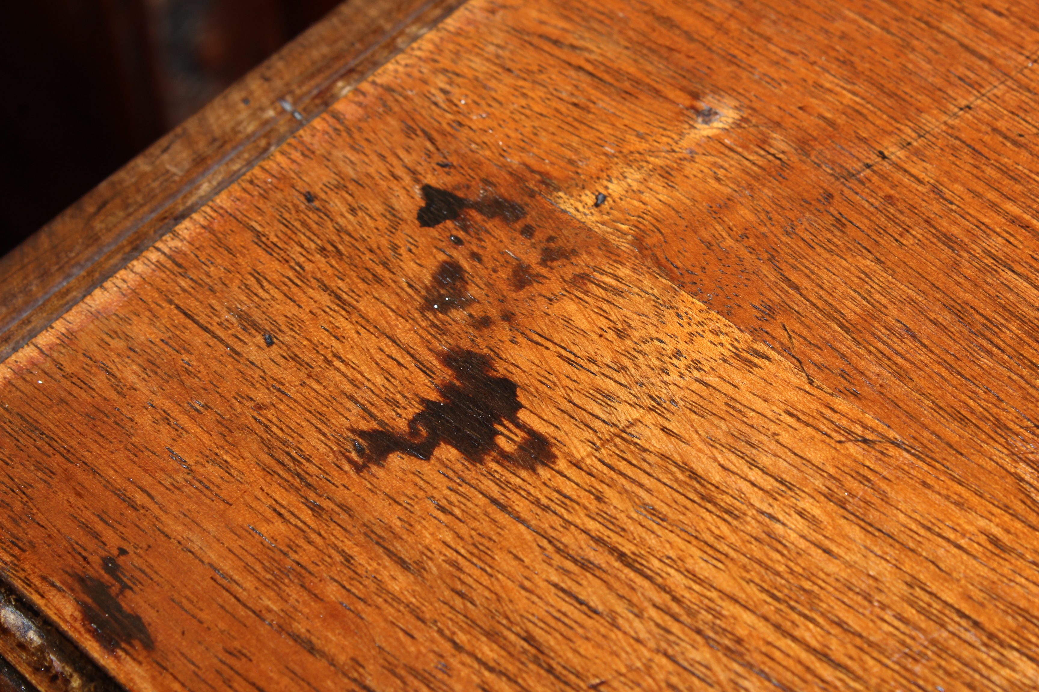 Chippendale Style Cherry Wood Writing Desk, Antique