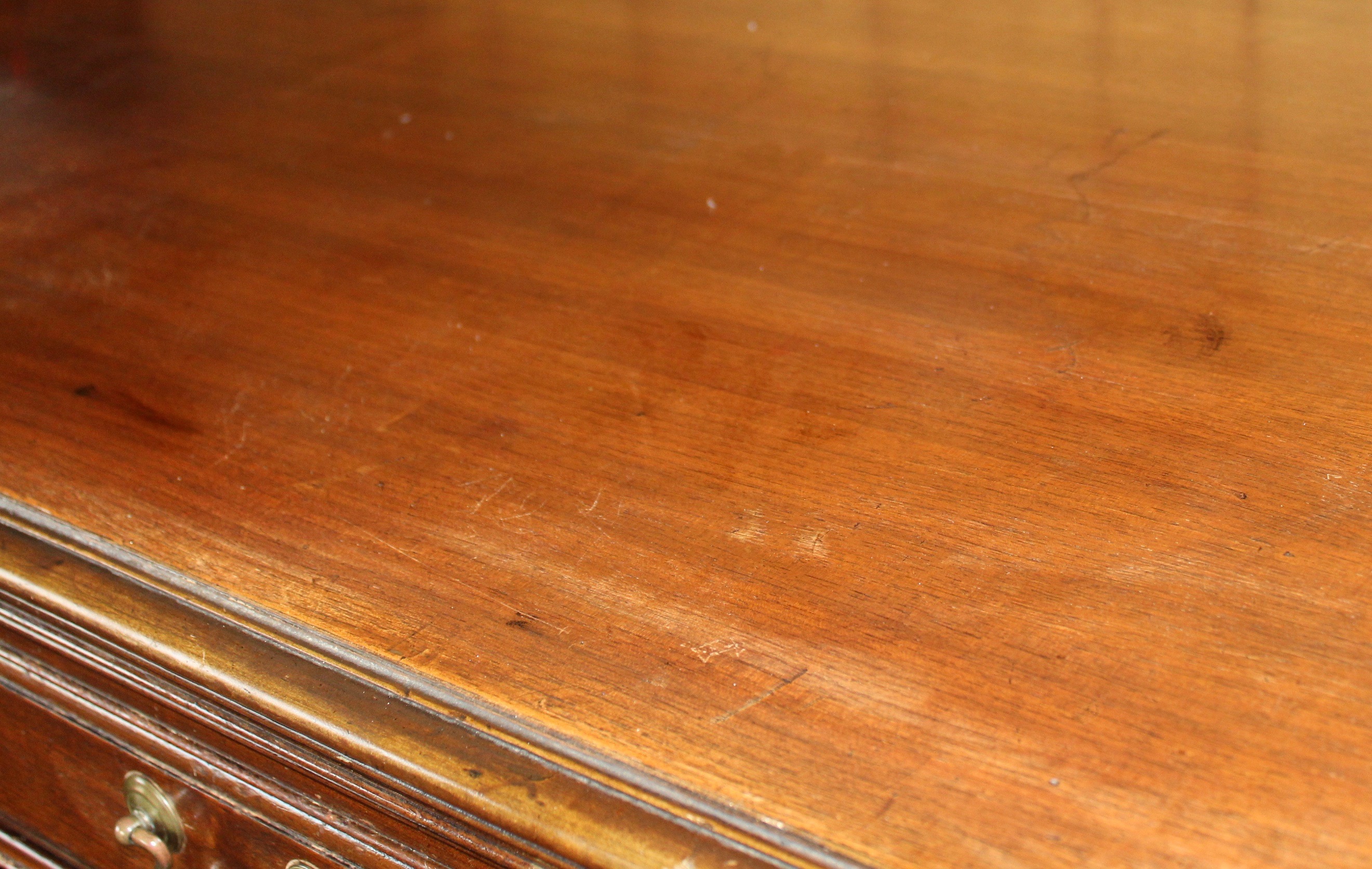 Chippendale Style Cherry Wood Writing Desk, Antique