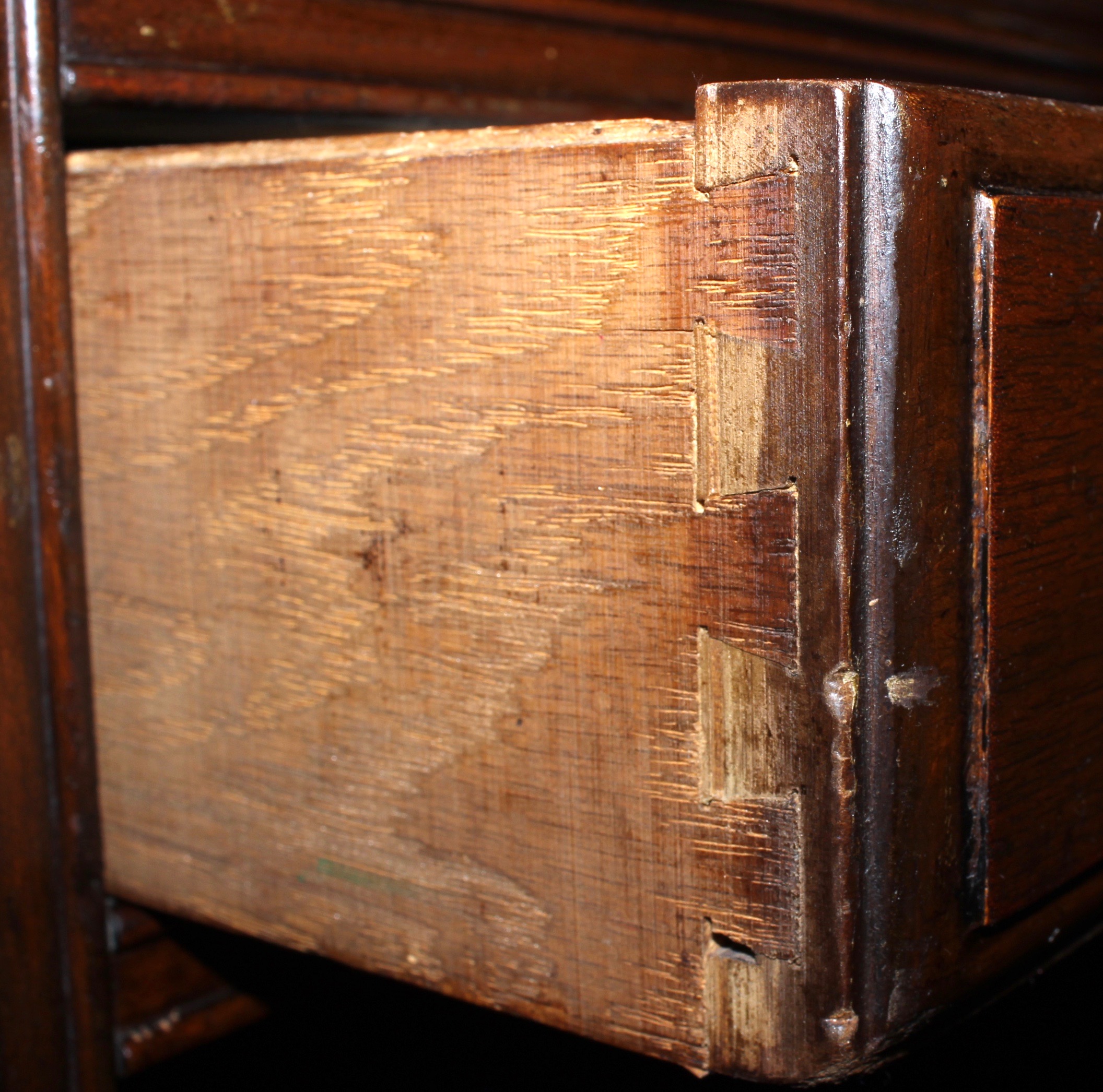Chippendale Style Cherry Wood Writing Desk, Antique