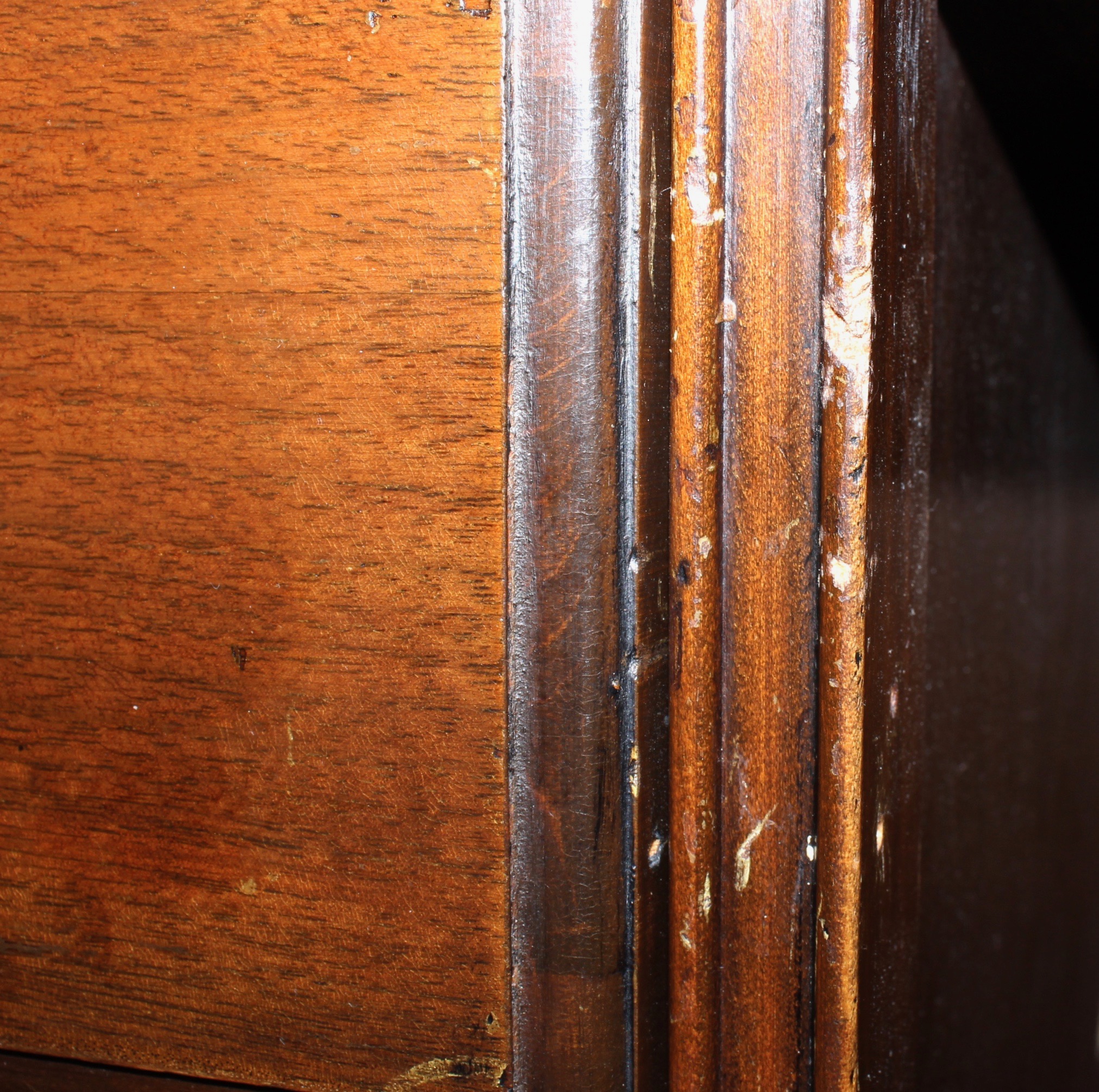 Chippendale Style Cherry Wood Writing Desk, Antique