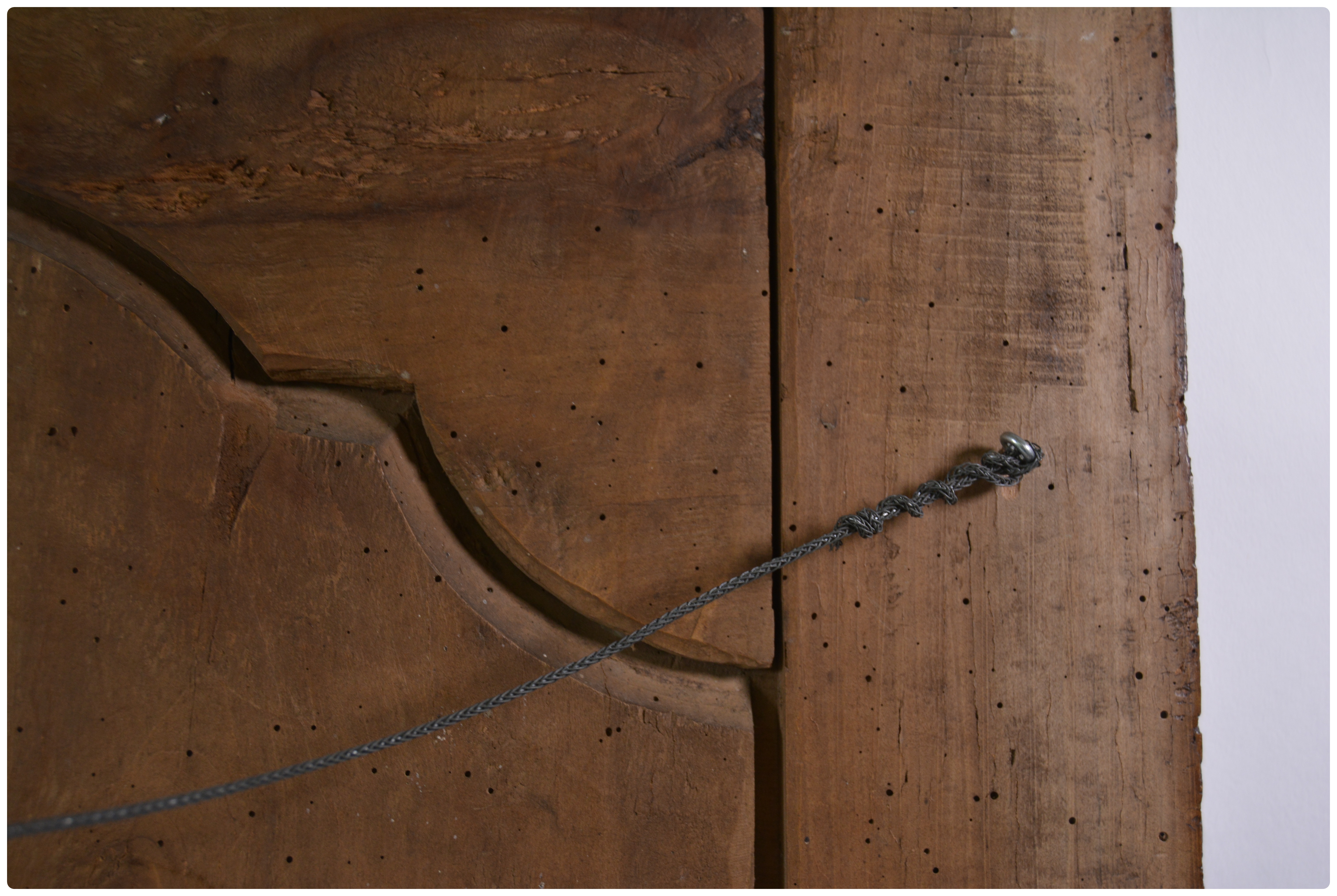 Hand-Painted Wood Panel