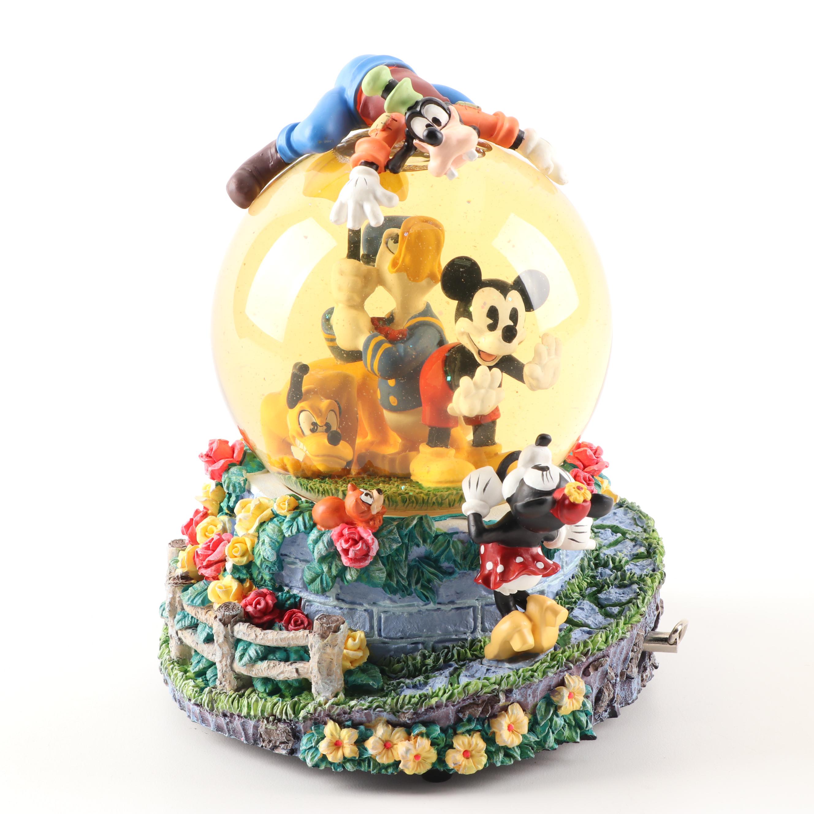 Disney "Mickey & Friends" Musical Snowglobe