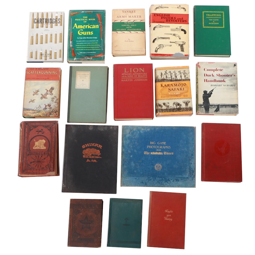 Assorted Nonfiction Books including Hunting and Firearms