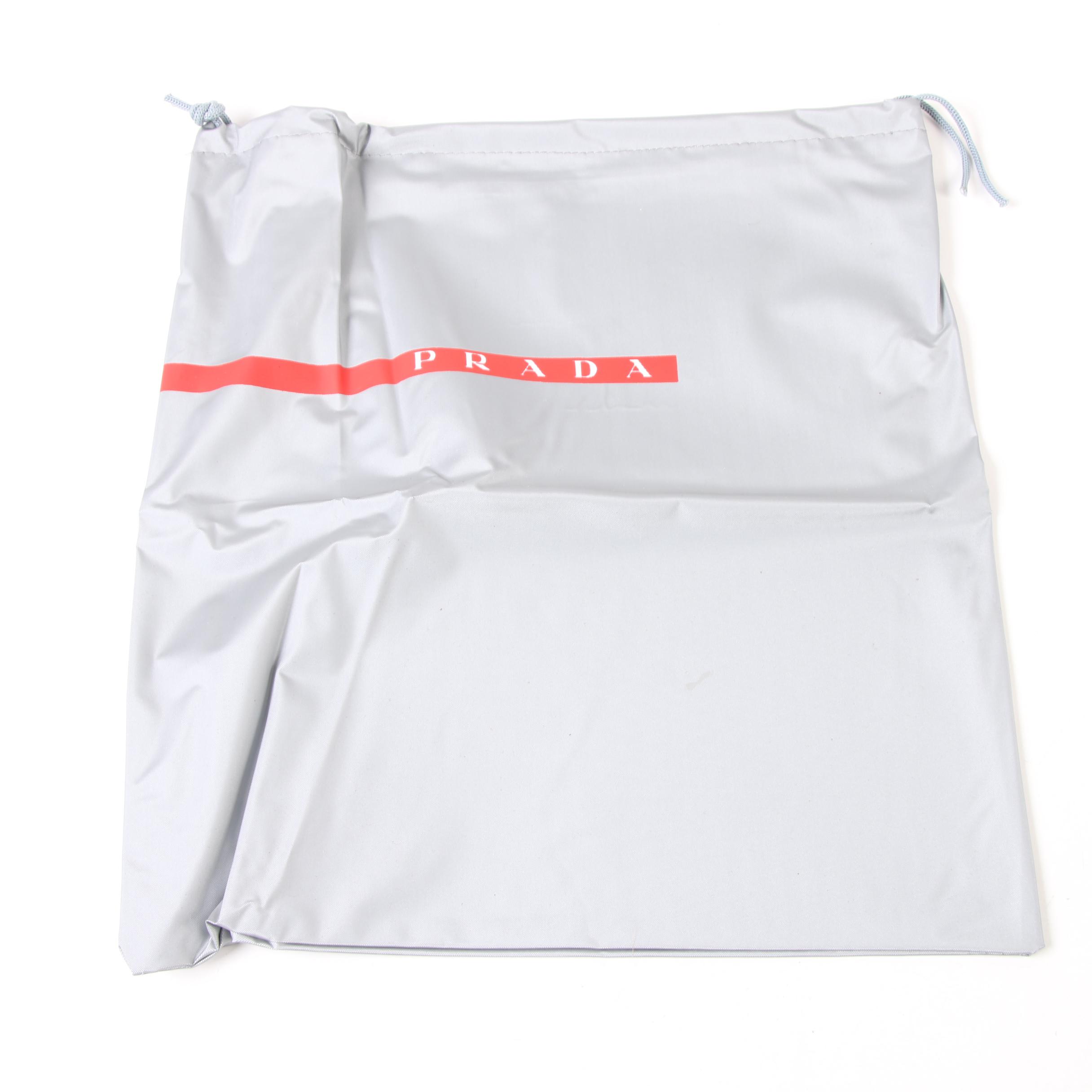 Prada Bridget Black Patent Leather Ballet Pumps