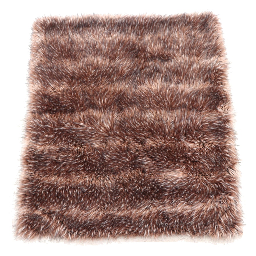 Restoration Hardware Faux Fur King Sized Throw