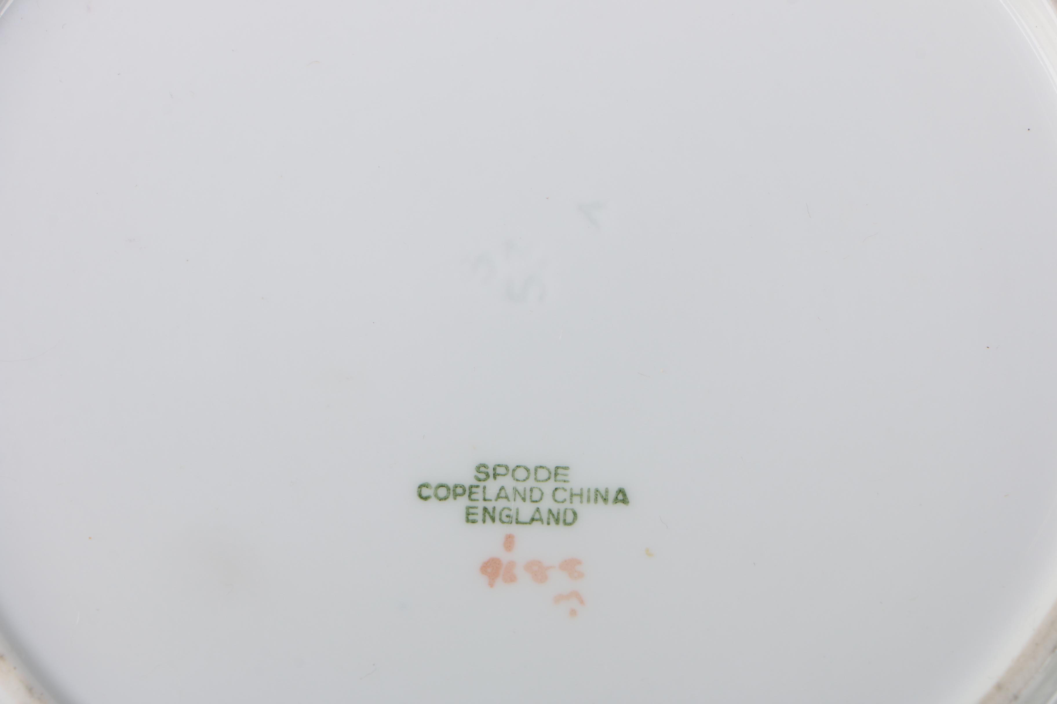 Copeland Spode "Stafford Blue Leaf" Porcelain Tureen with Underplate, 1966-1971