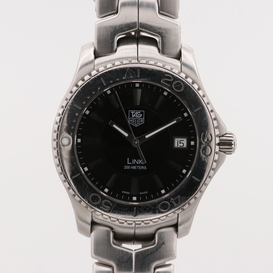 TAG Heuer Link Stainless Steel Quartz Wristwatch