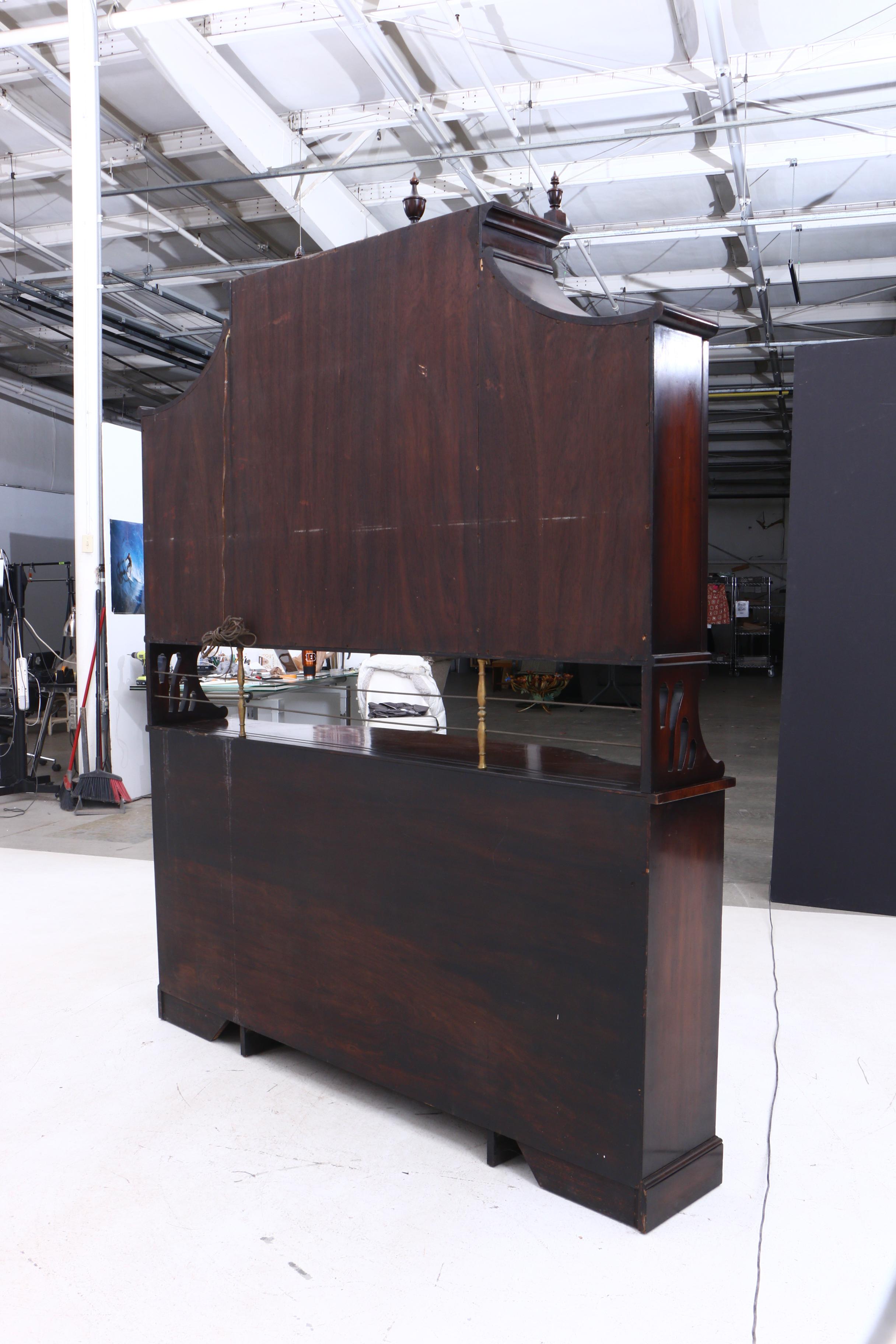 Maslow Freen Chinese Chippendale China Cabinet, 1940's