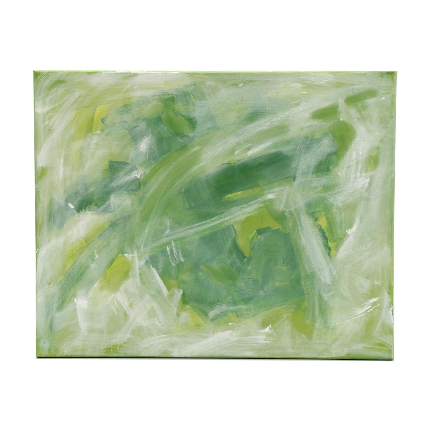 Rebecca Manns Oil Painting "Echo of Peridot"