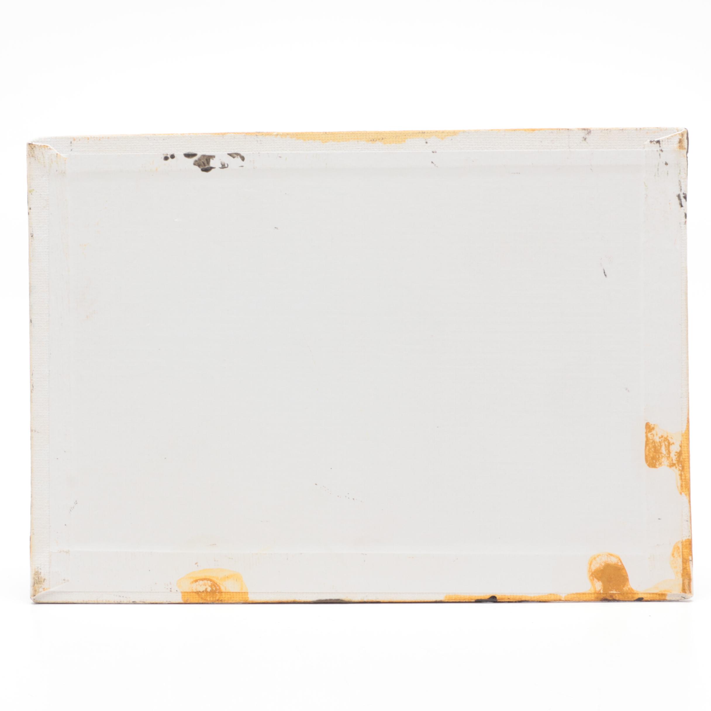 David Andrews Oil Painting of Dog